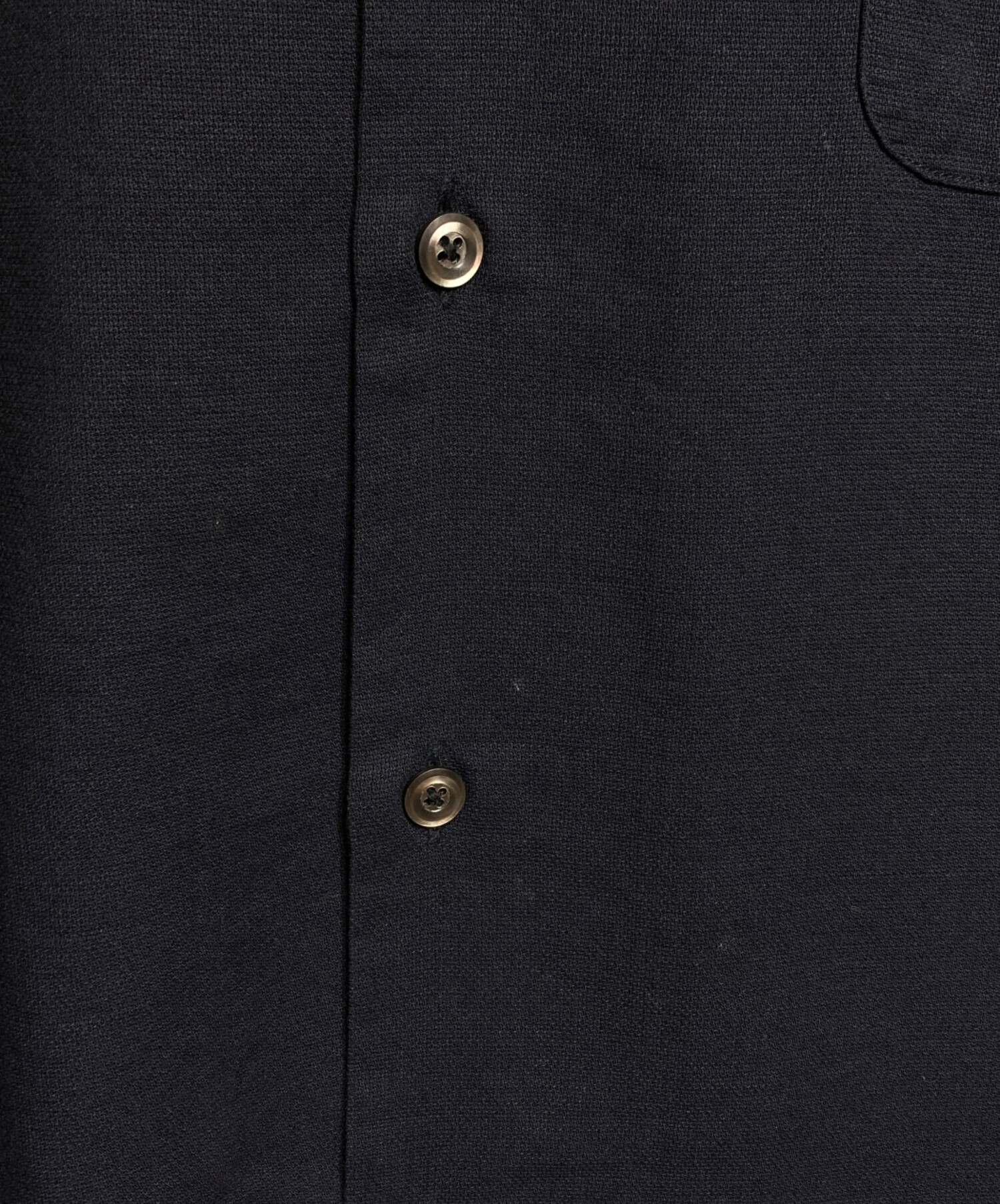 中古・古着通販】nanamica (ナナミカ) OPEN COLLAR PANAMA S/S SHIRT