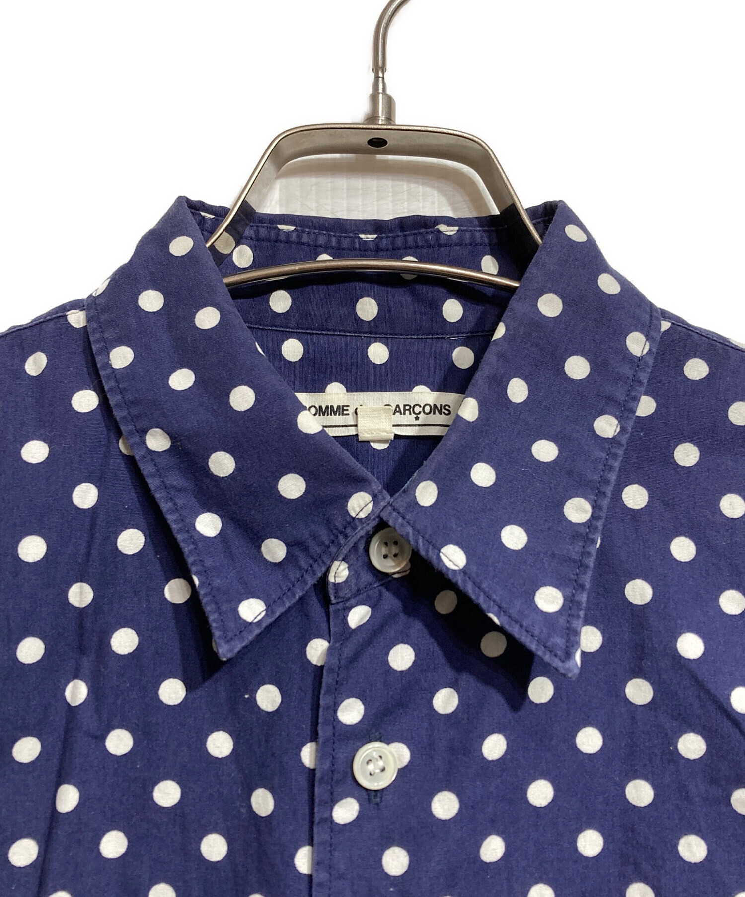 中古・古着通販】COMME des GARCONS (コムデギャルソン) ドットシャツ