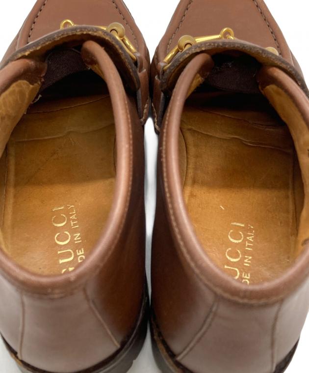 中古・古着通販】GUCCI (グッチ) ホースビットチャッカブーツ/horsebit 中古・古着通販】GUCCI (グッチ) ホースビットチャッカブーツ/horsebit