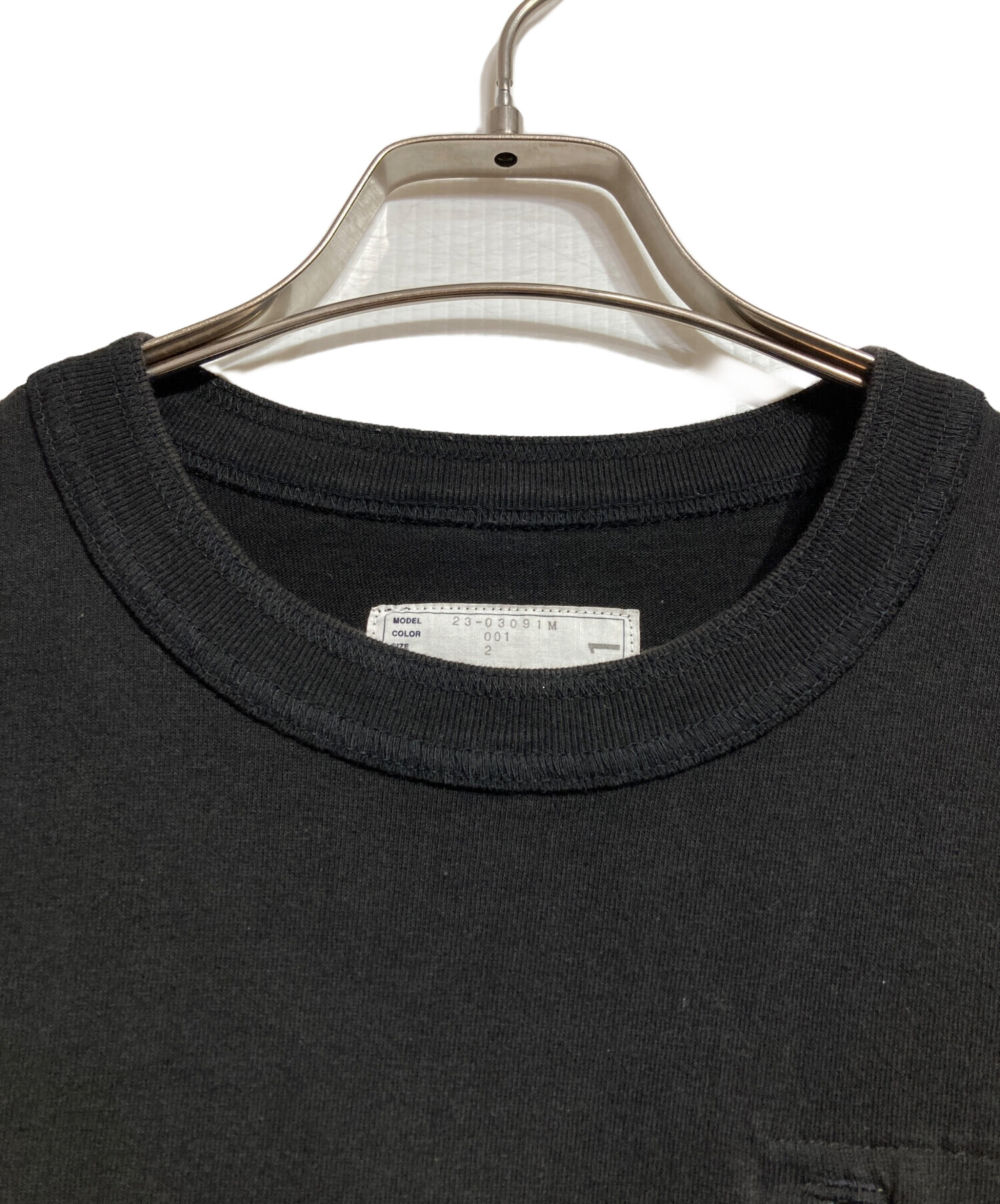 中古・古着通販】sacai (サカイ) 切替カットソー/Mixed-material top