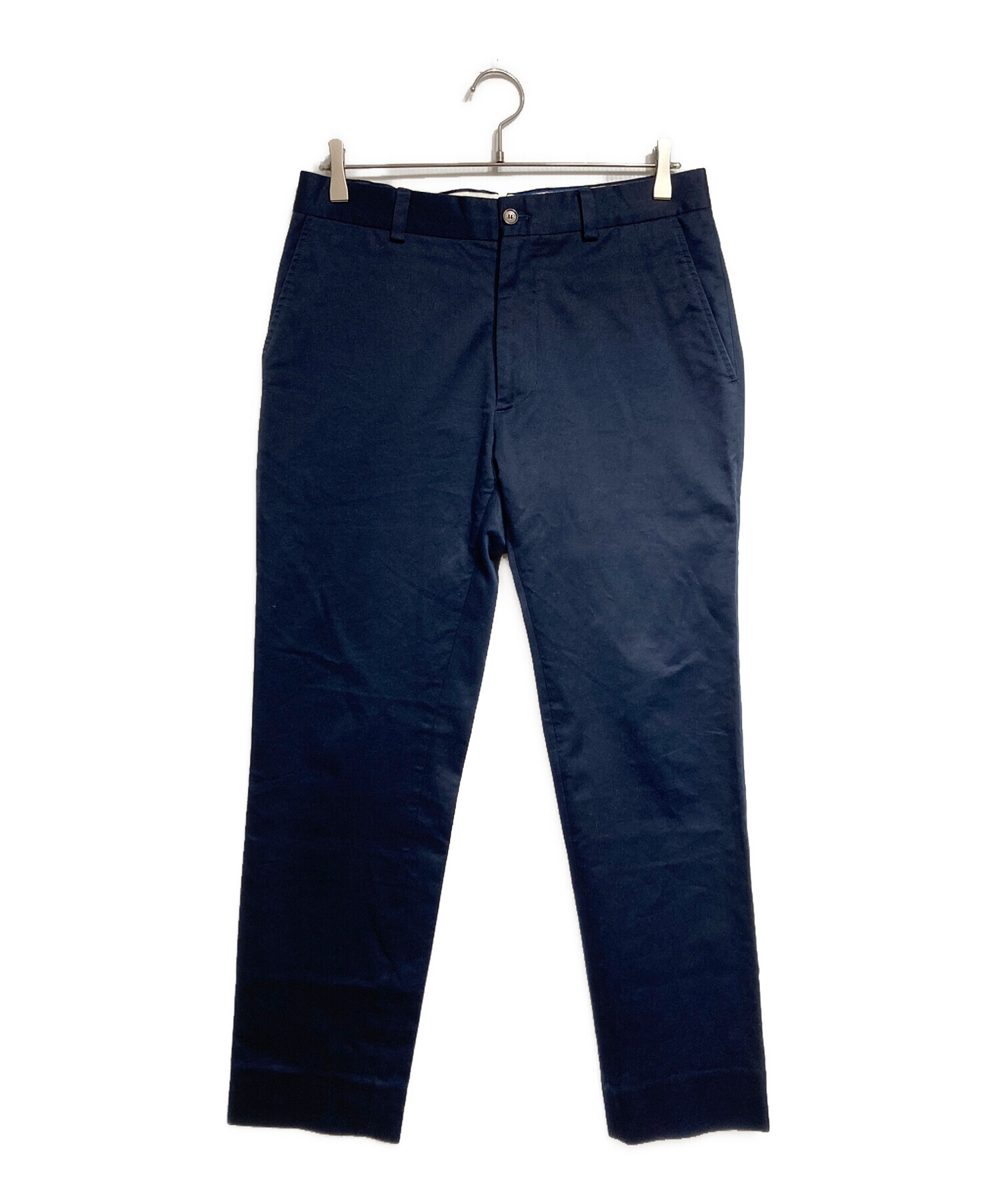 モンクレール スリムパンツ ネイビー サイズ 42 中古・古着通販】MONCLER (モンクレール) パンツ / Pants ネイビー