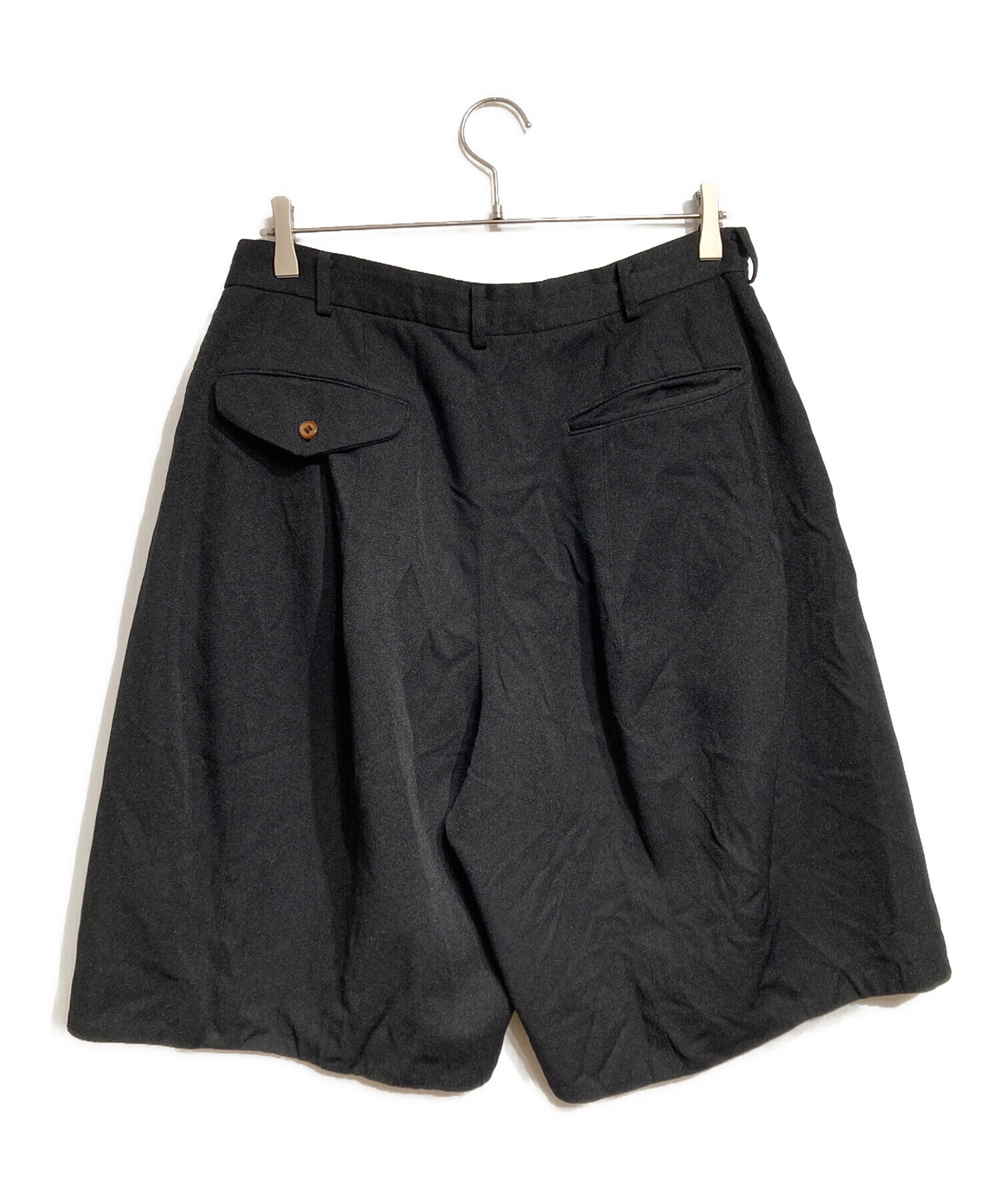 ブラックコムデギャルソン ポリ縮バルーンショーツ Sサイズ 中古・古着通販】BLACK COMME des GARCONS (ブラックコムデギャルソン