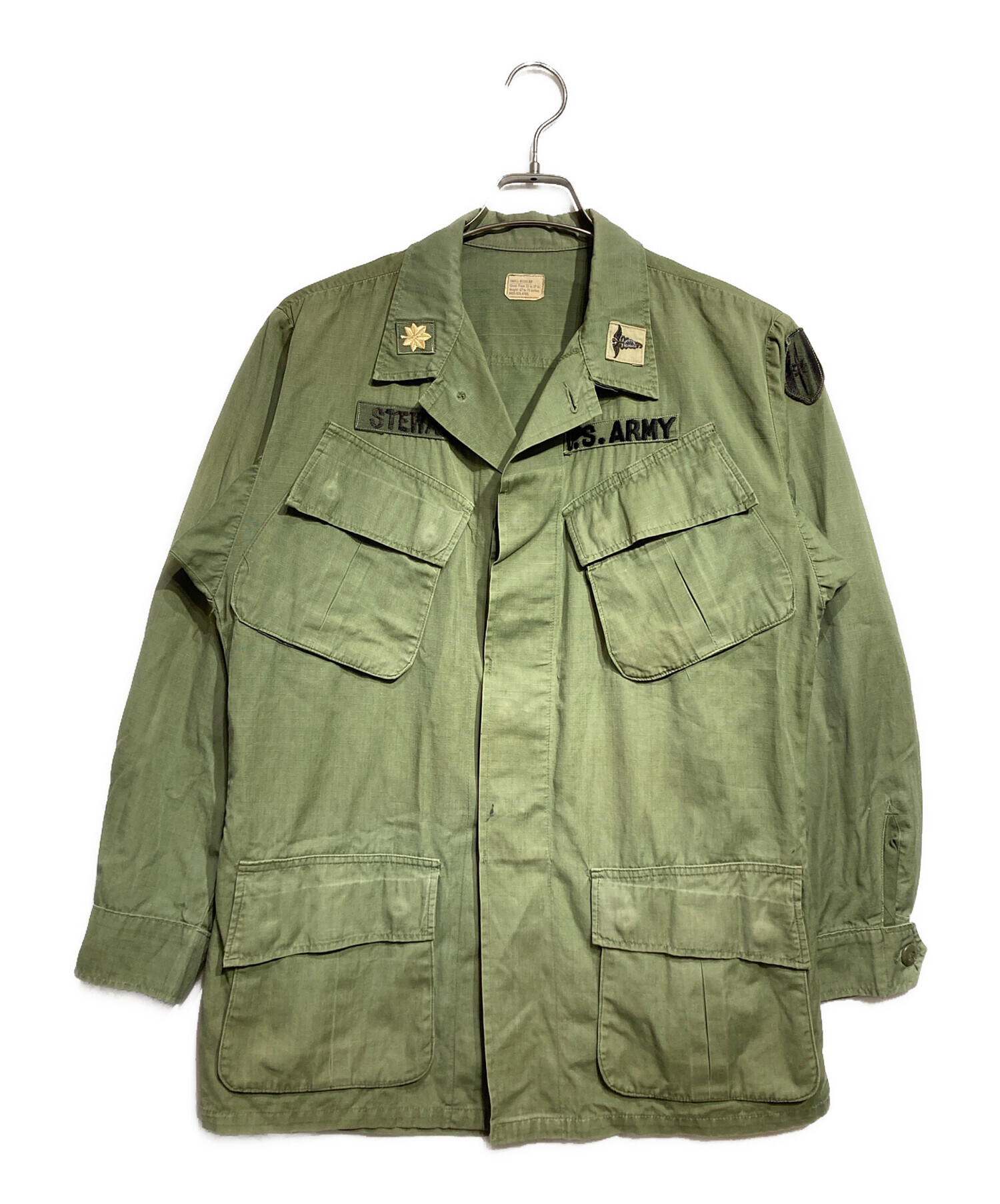 【S-S】US.ARMY 4thジャングルファティーグ ジャケット 米軍実物 中古・古着通販】US ARMY (ユーエスアーミー) 4thタイプジャングル