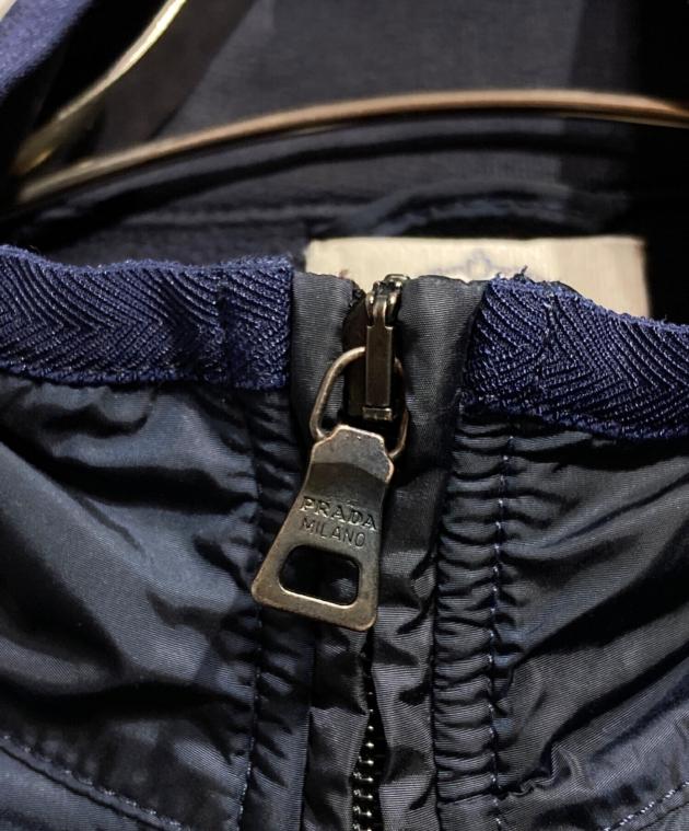 中古・古着通販】PRADA (プラダ) ナイロン×スウェット切替トラック