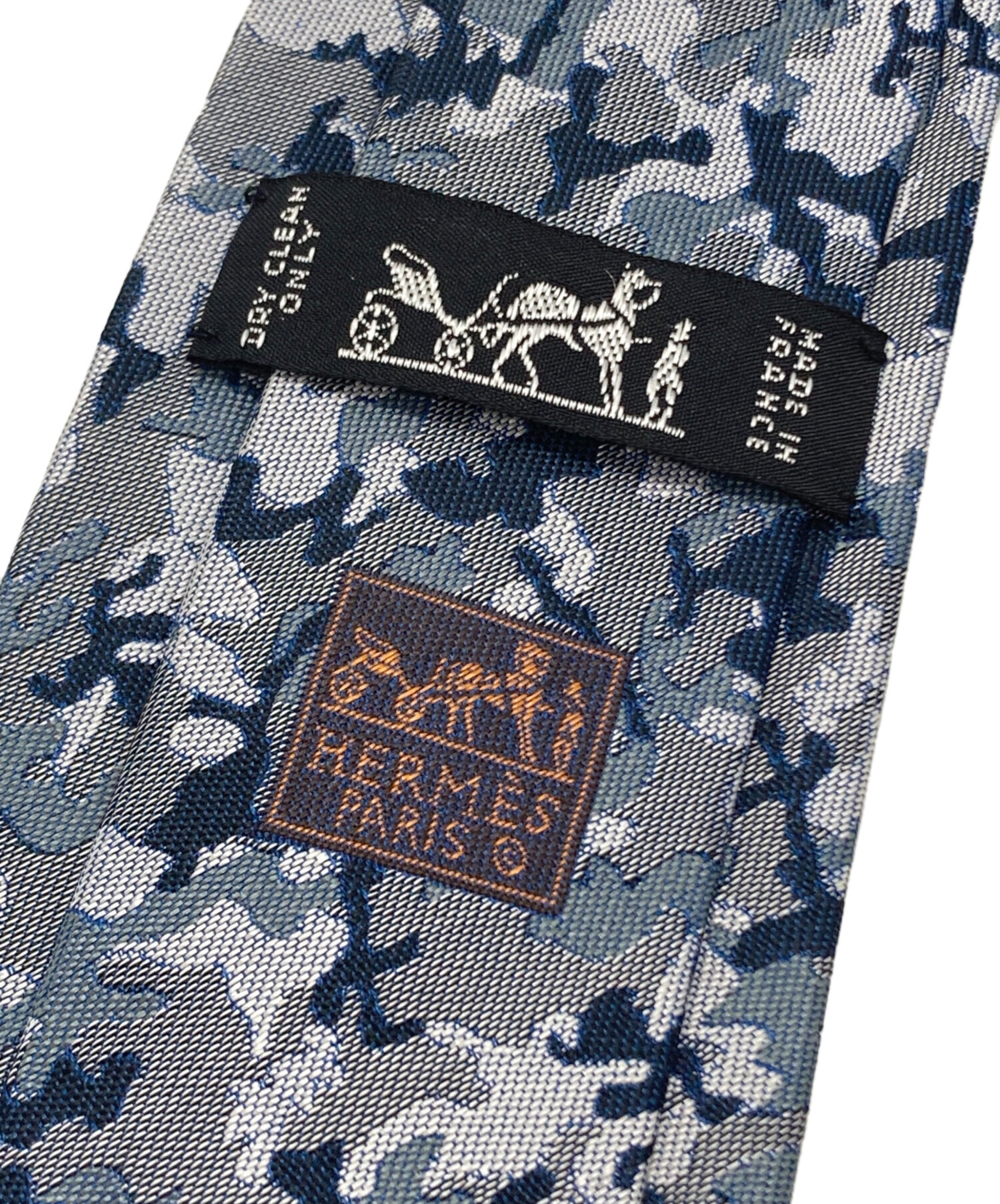 中古・古着通販】HERMES (エルメス) ジャガードカモフラージュ柄