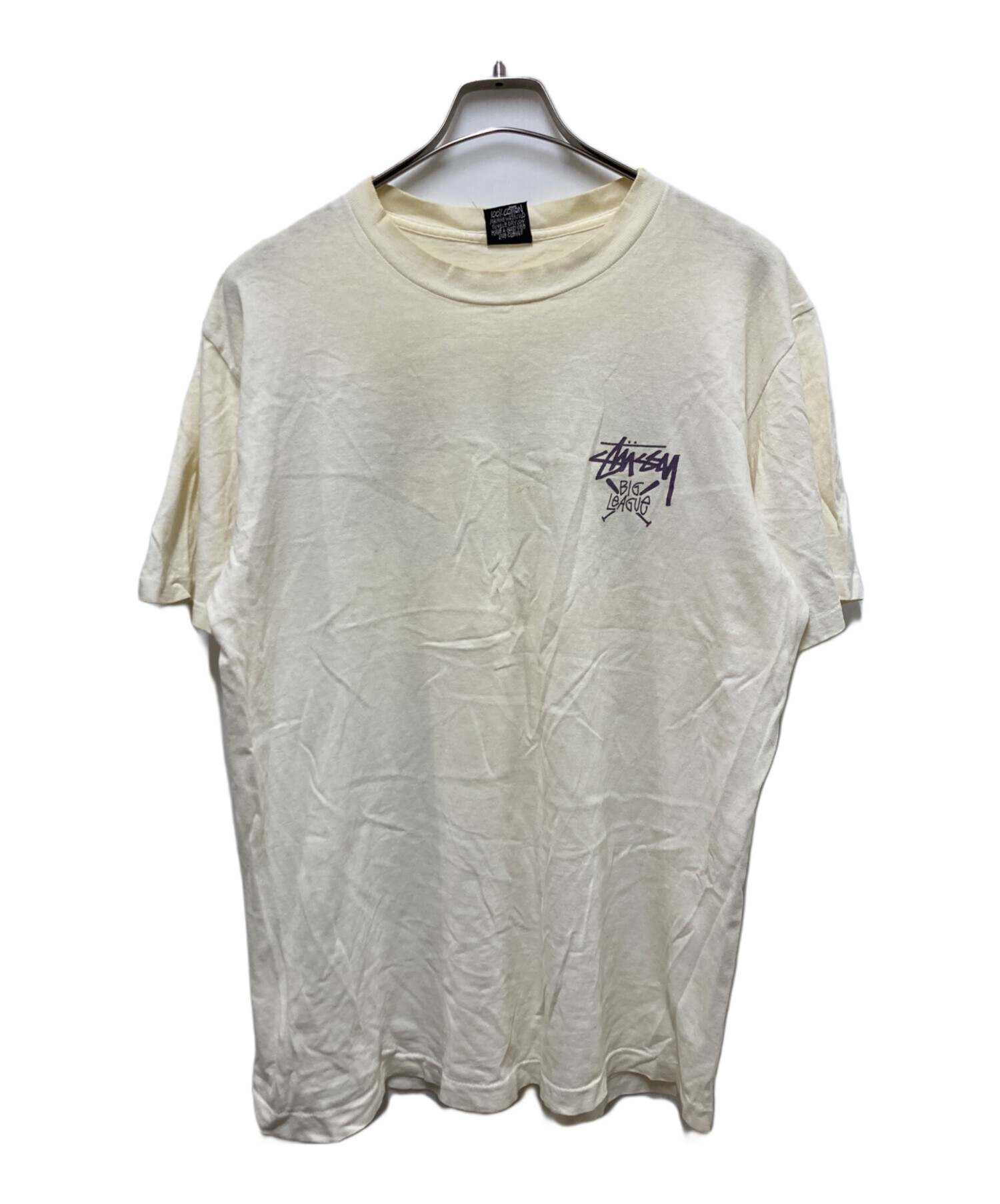中古・古着通販】stussy (ステューシー) 80'S Big League Tee ホワイト
