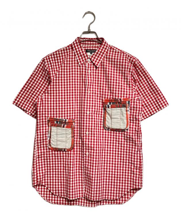 GARCONS HOMME PLUSギンガムチェックシャツ　パッチポケット 中古・古着通販】COMME des GARCONS HOMME PLUS (コムデギャルソンオム