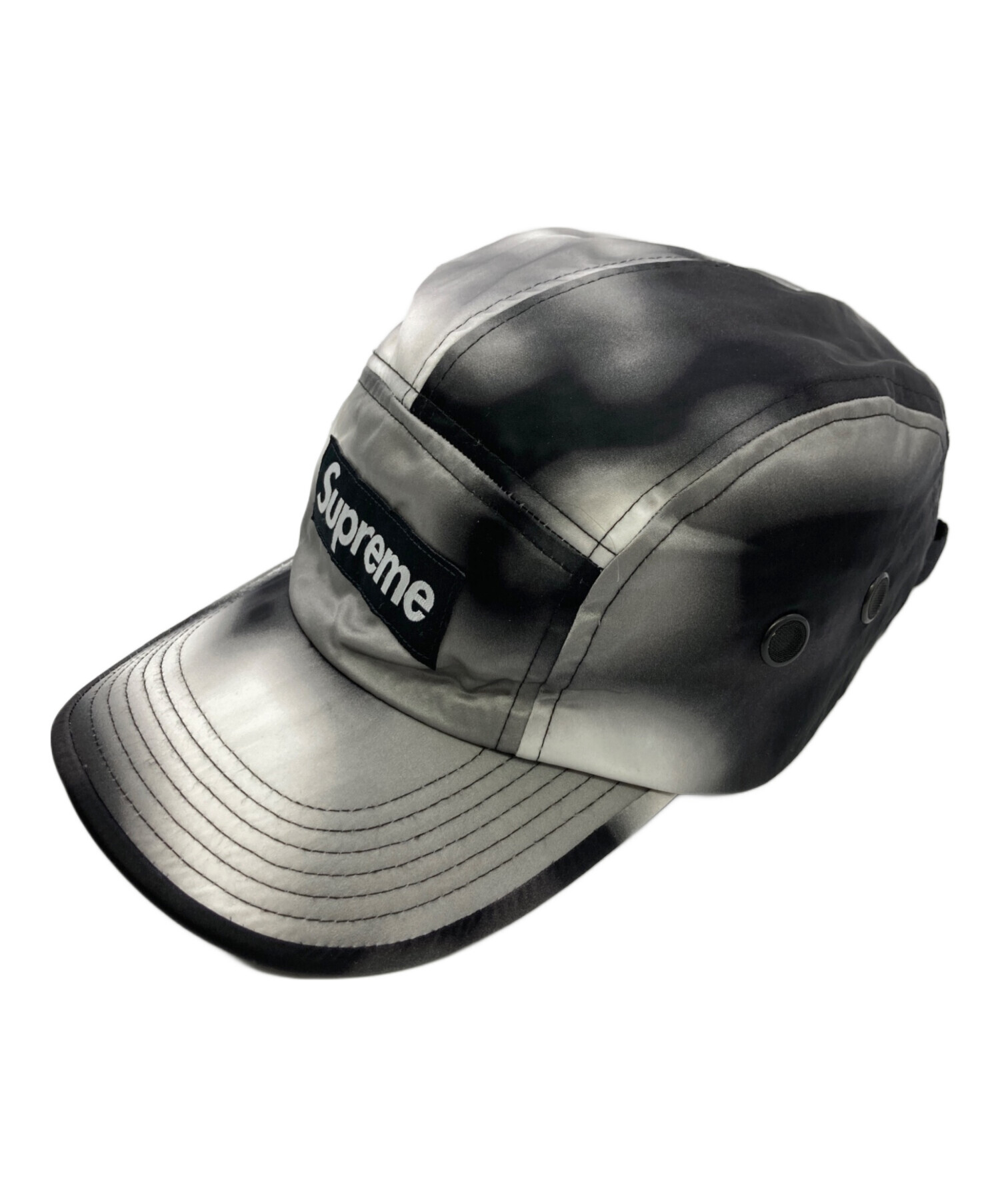 中古・古着通販】Supreme (シュプリーム) Washed Satin Camo Camp Cap