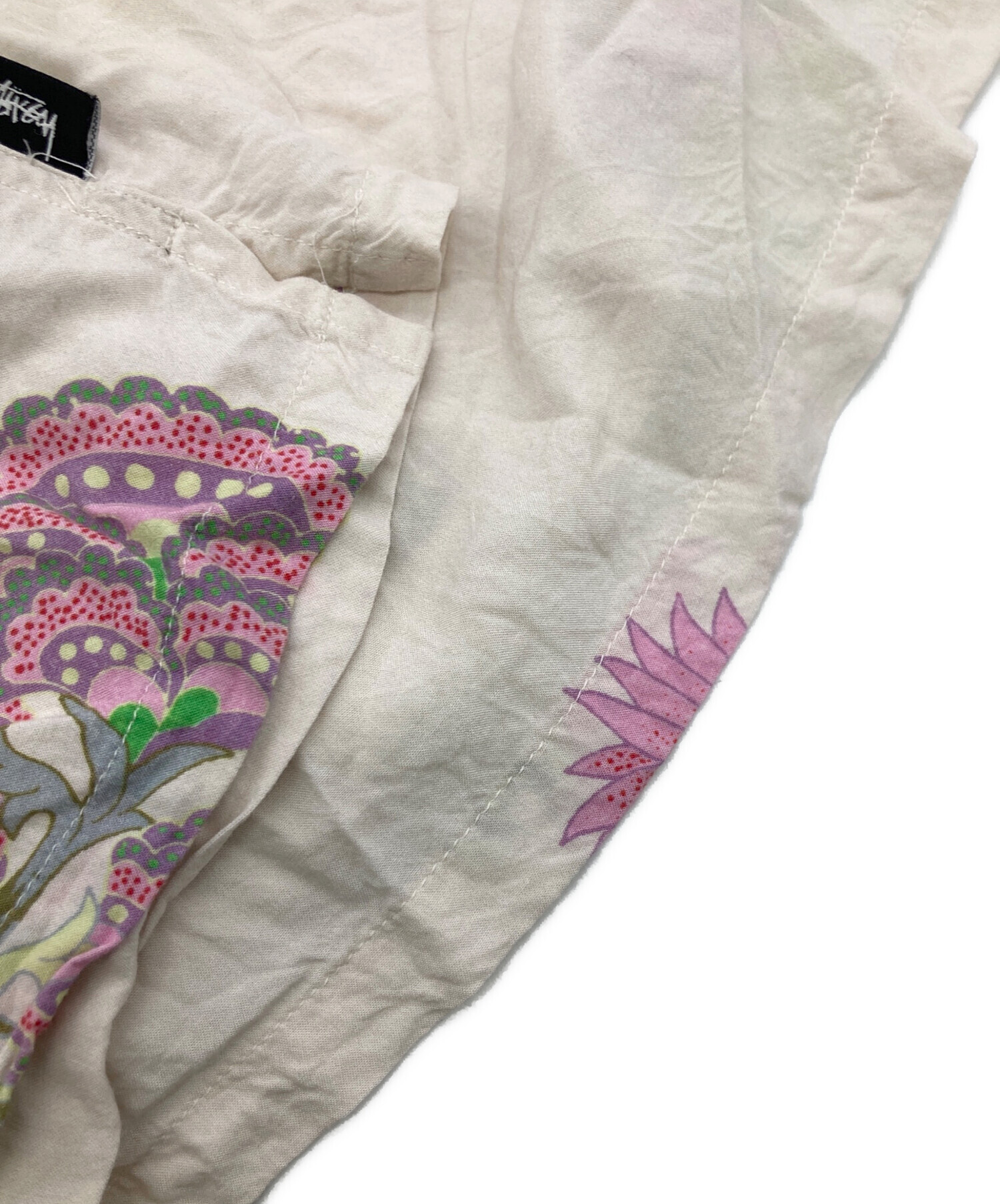 中古・古着通販】stussy (ステューシー) 開襟レーヨンS/Sシャツ