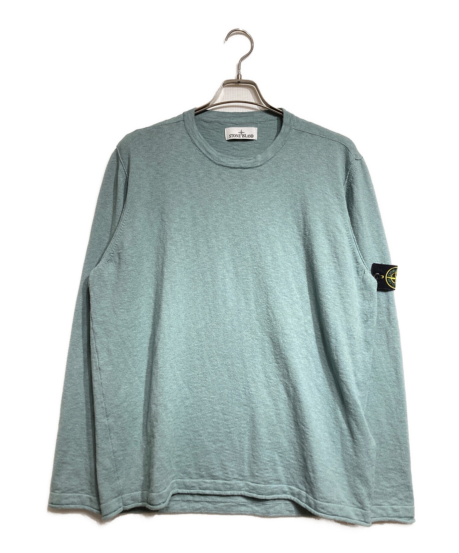 ストーンアイランド　stone  ニット　セーター　古着　ハイブラ 中古・古着通販】STONE ISLAND (ストーンアイランド) コットンナイロン