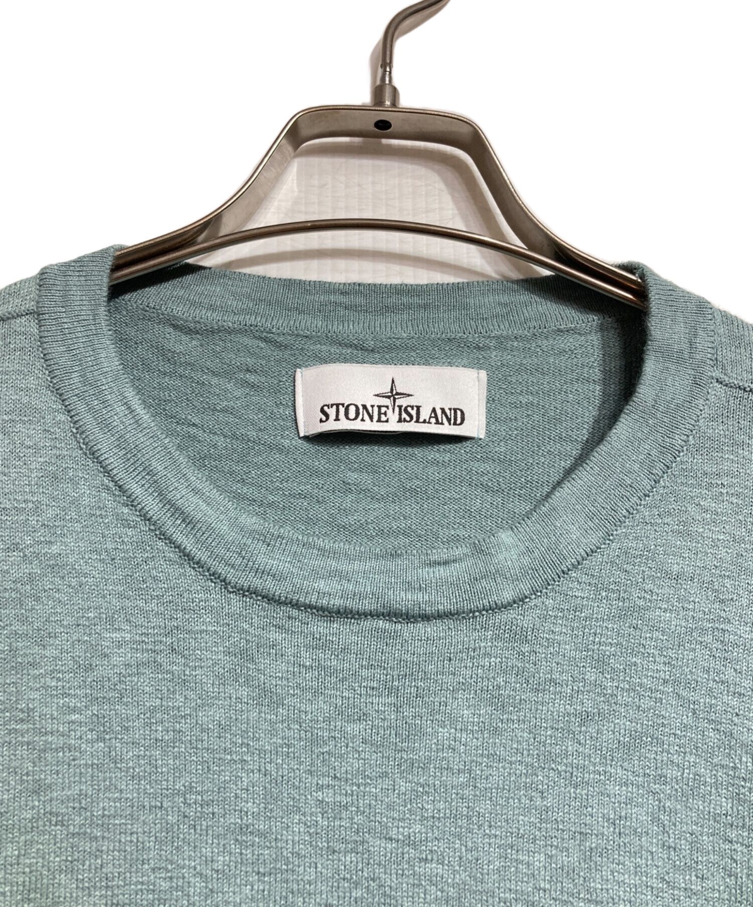 ストーンアイランド　stone  ニット　セーター　古着　ハイブラ 中古・古着通販】STONE ISLAND (ストーンアイランド) コットンナイロン