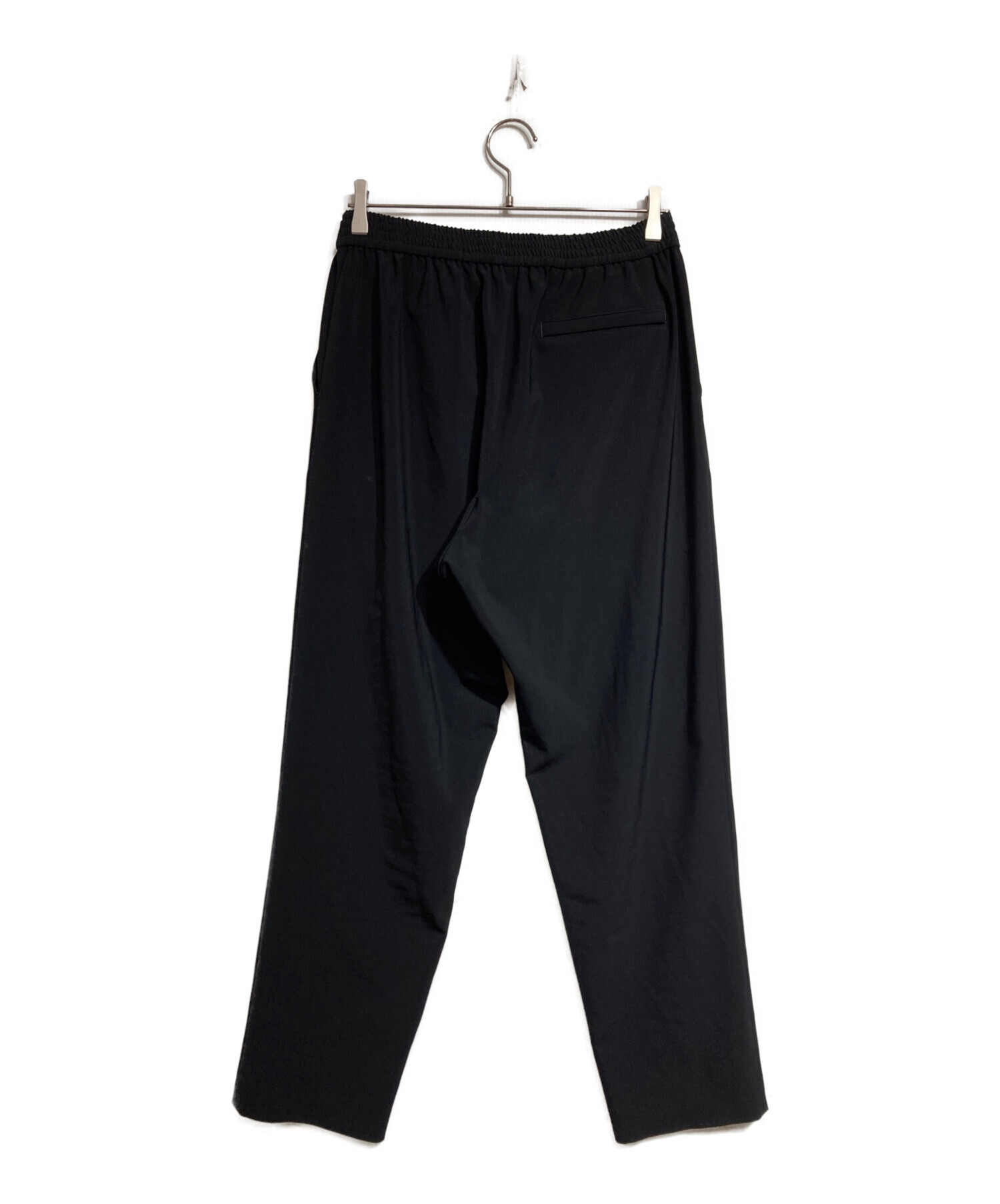hyke スラックス テーパードパンツ ブラック サイズ1 楽天市場】hyke