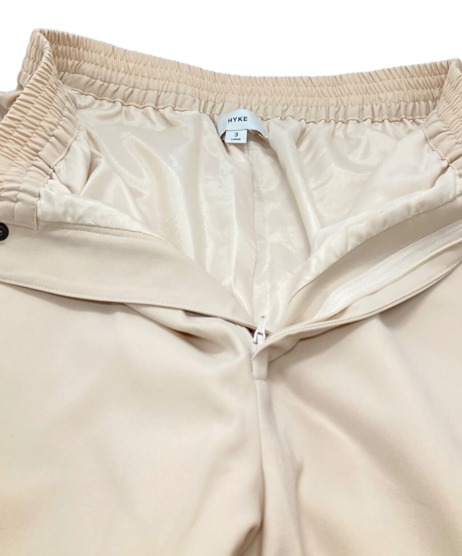 中古・古着通販】HYKE (ハイク) STRETCH WIDE LEG PANTS/ストレッチ
