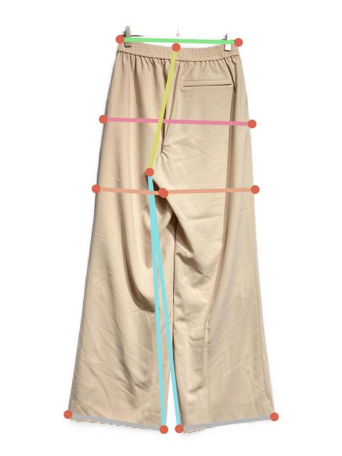 中古・古着通販】HYKE (ハイク) STRETCH WIDE LEG PANTS/ストレッチ