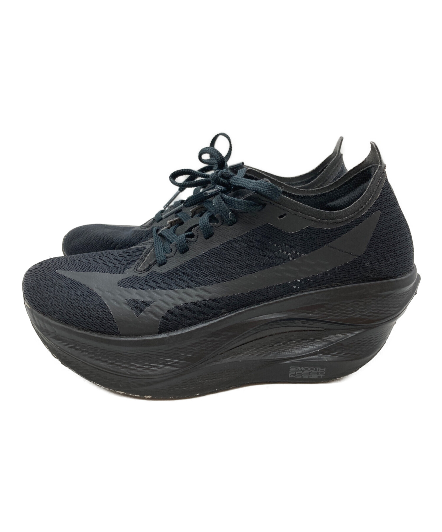 さらにセール‼️コムデ ギャルソン×ミズノ ウエーブリベリオン プロ3 厚底 中古・古着通販】MIZUNO (ミズノ) COMME des GARCONS
