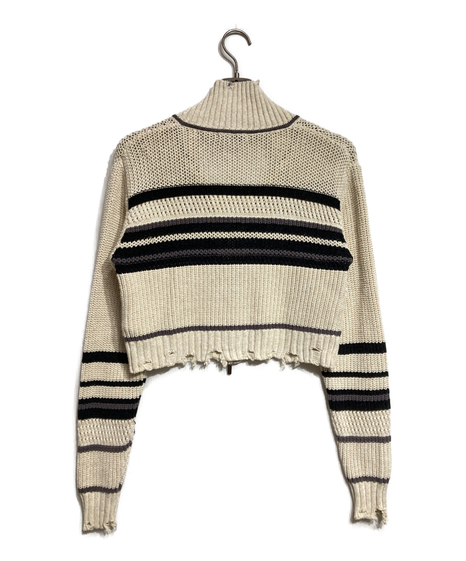 中古・古着通販】MAISON SPECIAL (メゾンスペシャル) Front Zip Mesh