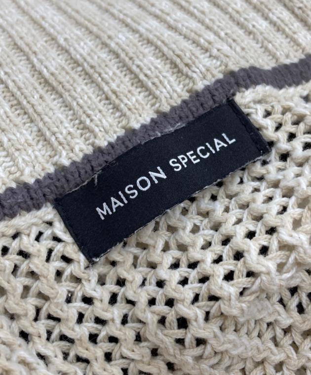 中古・古着通販】MAISON SPECIAL (メゾンスペシャル) Front Zip Mesh