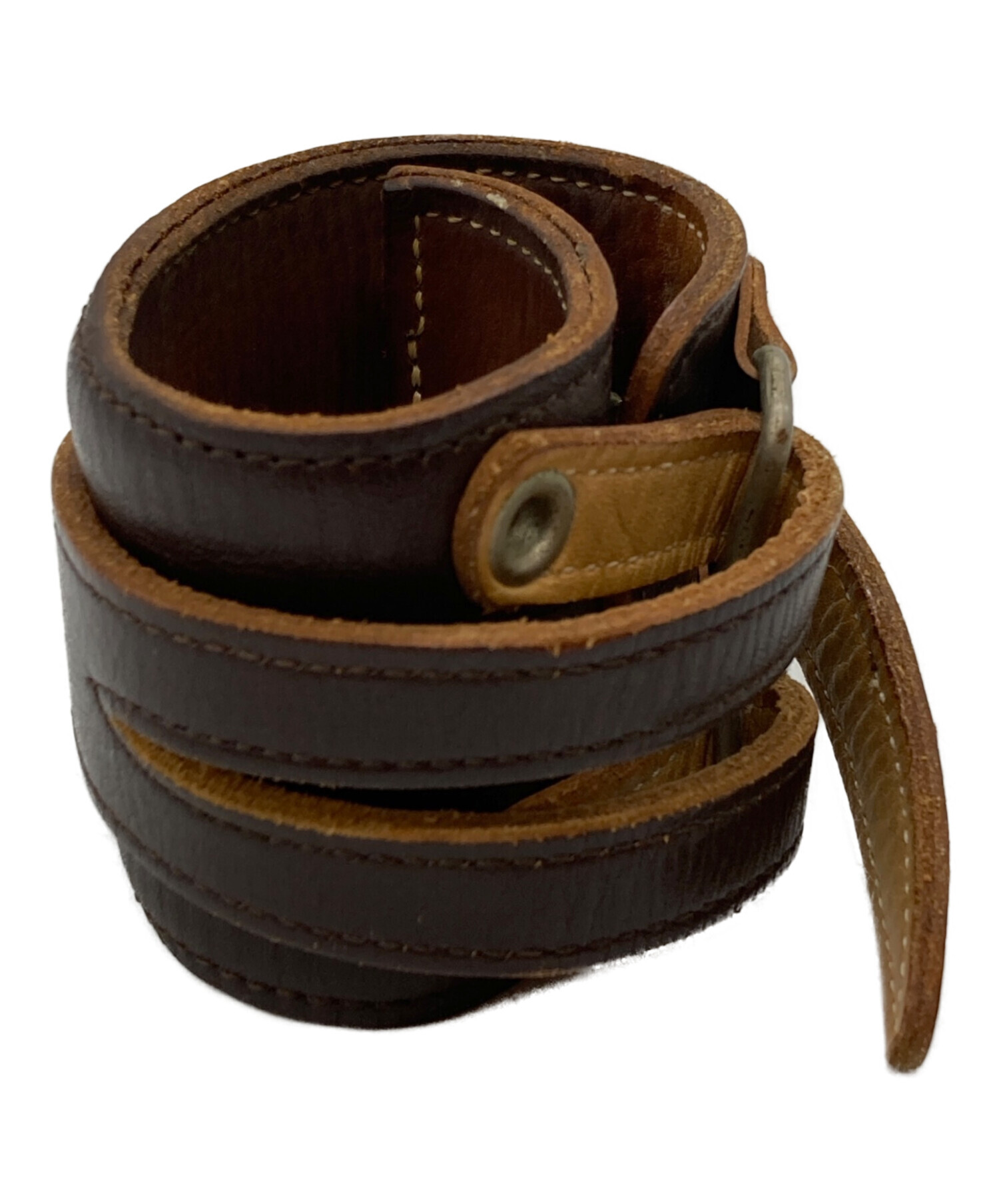 中古・古着通販】AFFA (エーエフエフエー) レザーバングル/Leather