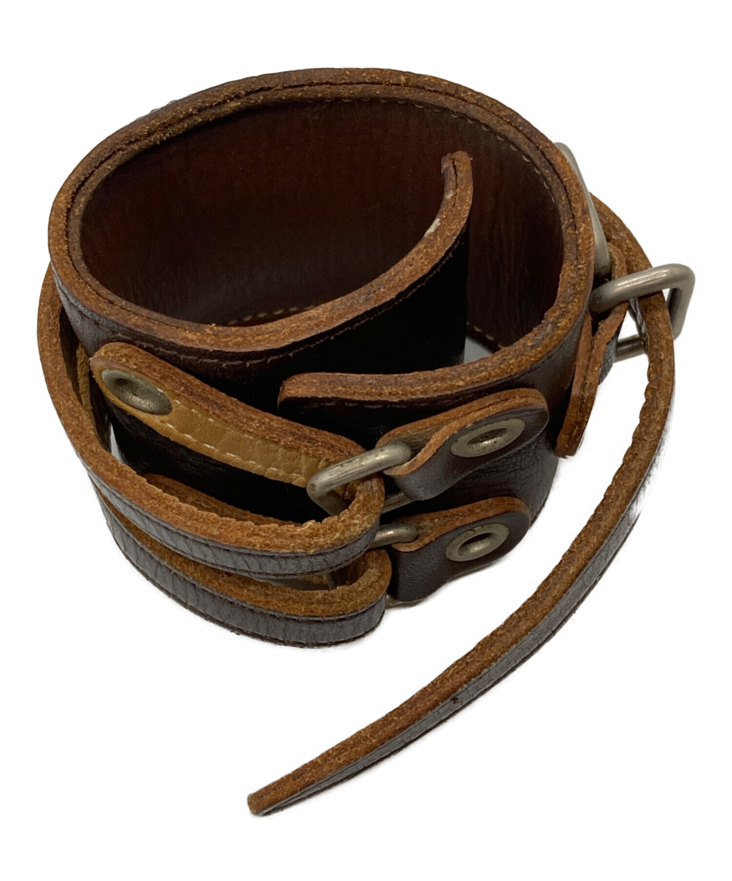 中古・古着通販】AFFA (エーエフエフエー) レザーバングル/Leather