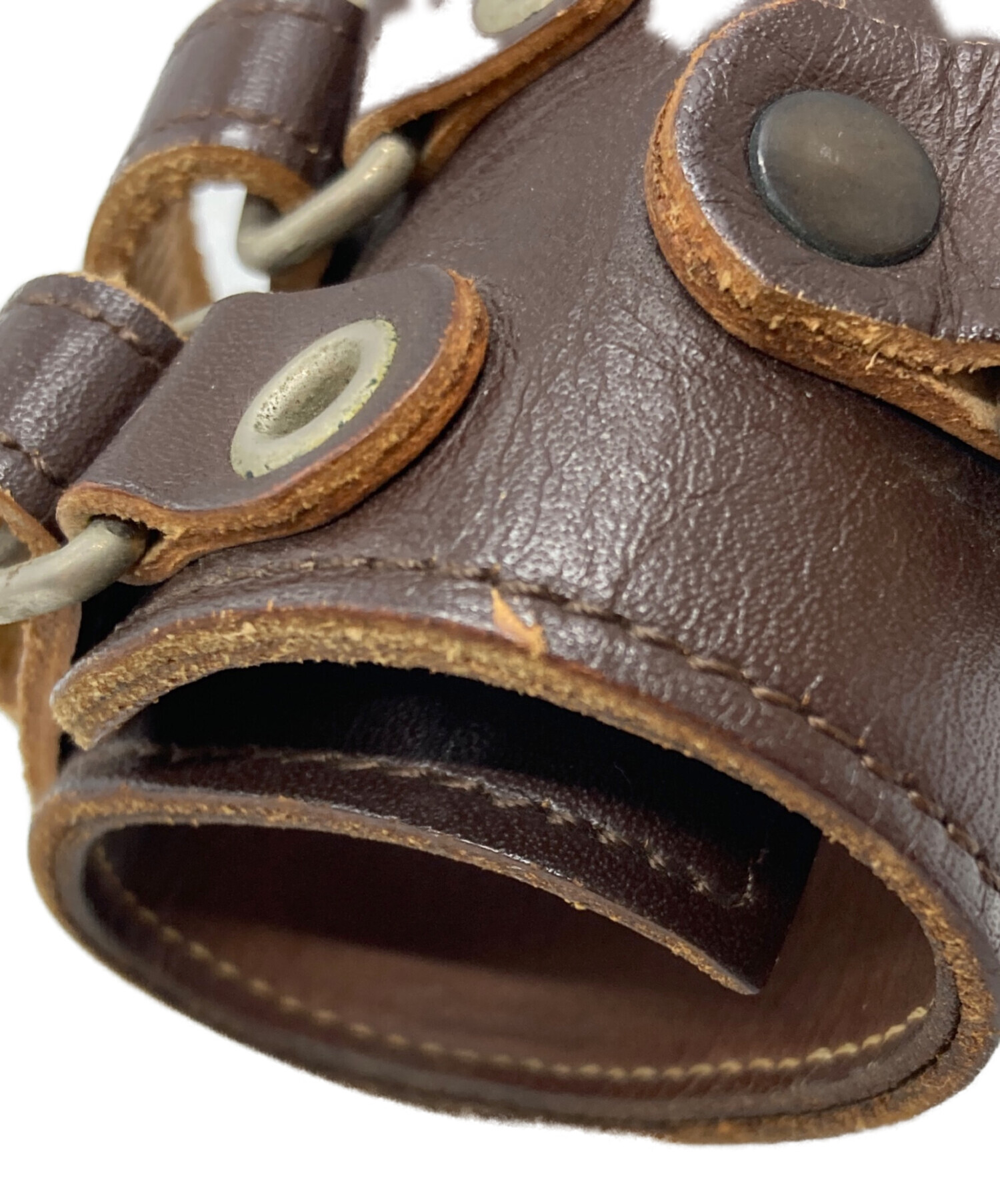 中古・古着通販】AFFA (エーエフエフエー) レザーバングル/Leather
