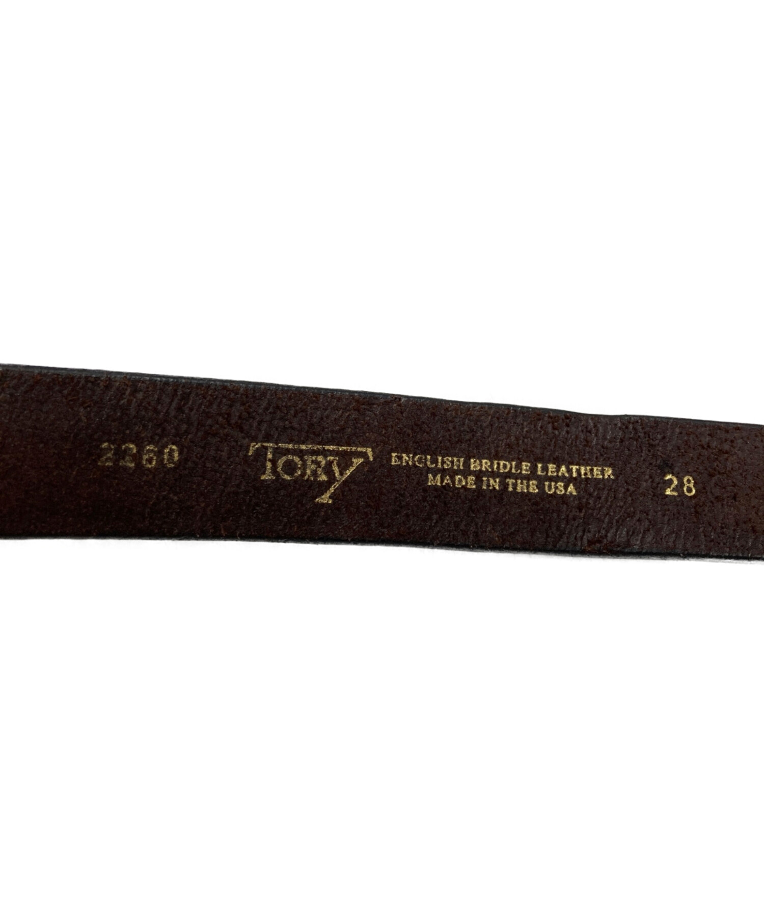 中古・古着通販】TORY LEATHER (トリーレザー) Hoof Pick Belt