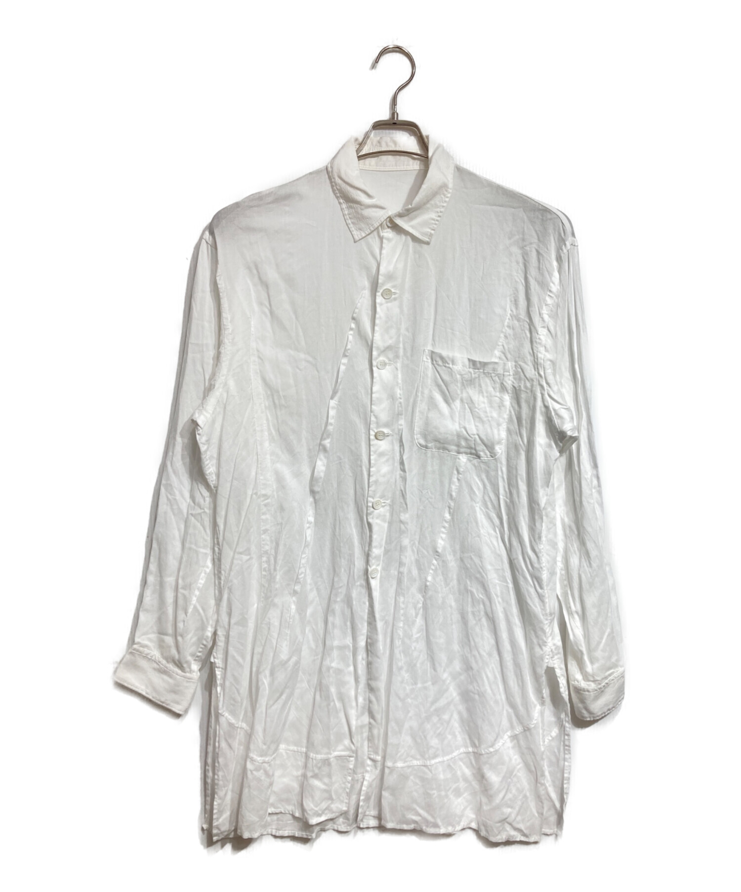 Yohji Yamamoto POUR HOMME 23SS セルロースシャツ 中古・古着通販】Yohji Yamamoto pour homme (ヨウジヤマモト