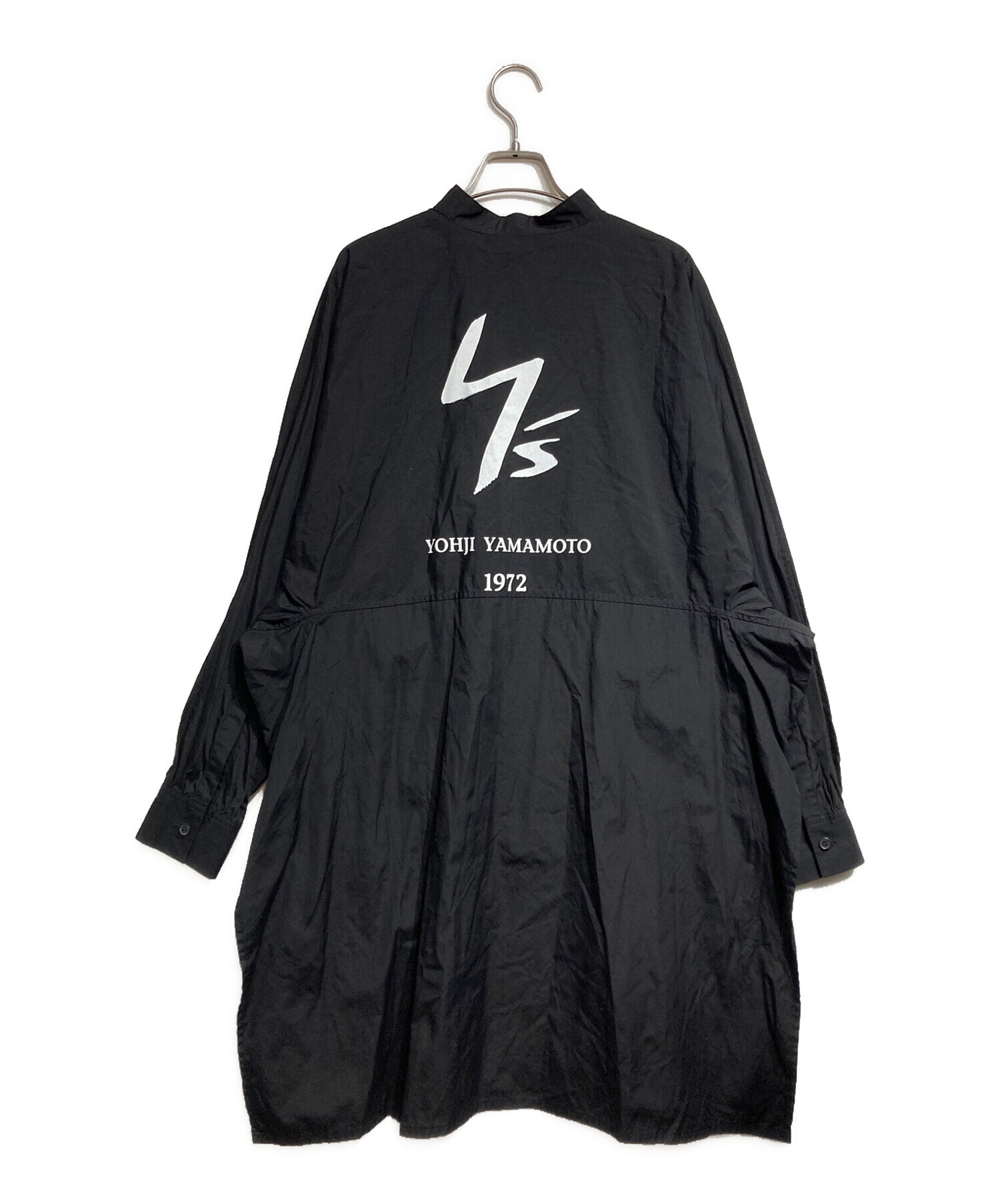 【ブランド古着】Y's ワイズ 長袖 シャツ Yohji Yamamoto 中古・古着通販】Y's (ワイズ) バックロゴスタンドカラーロングシャツ
