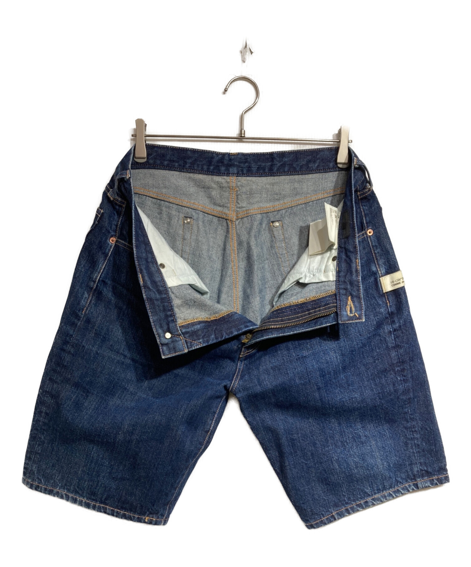 【希少】COMME des GARCONS 10コルソコモ　ロゴプリントデニム 中古・古着通販】COMME des GARCONS HOMME (コムデギャルソン オム) 10