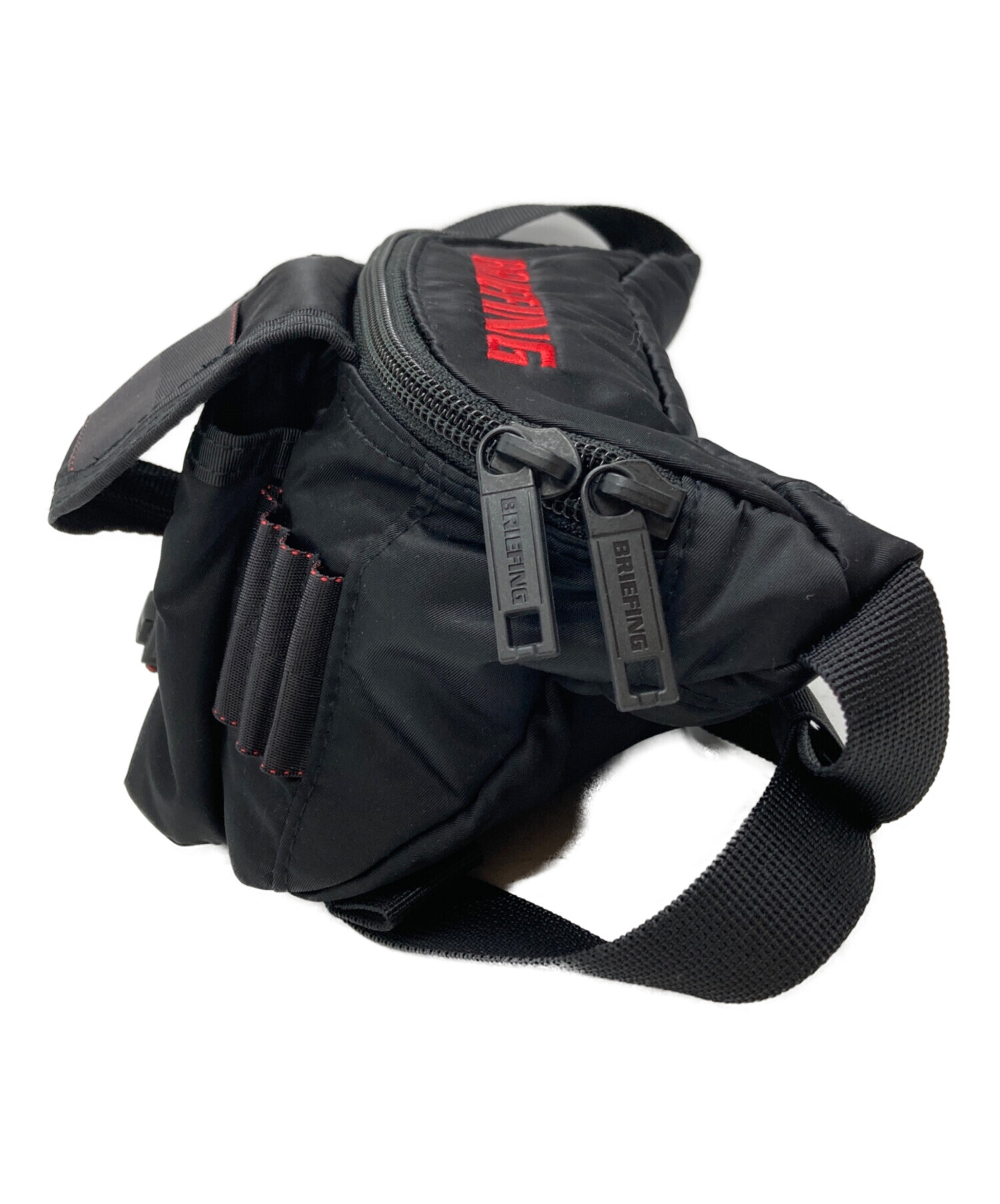 【未使用】BRIEFING ROUND WAIST POUCH ラウンドポーチ 中古・古着通販】BRIEFING (ブリーフィング) ROUND WAIST POUCH CS