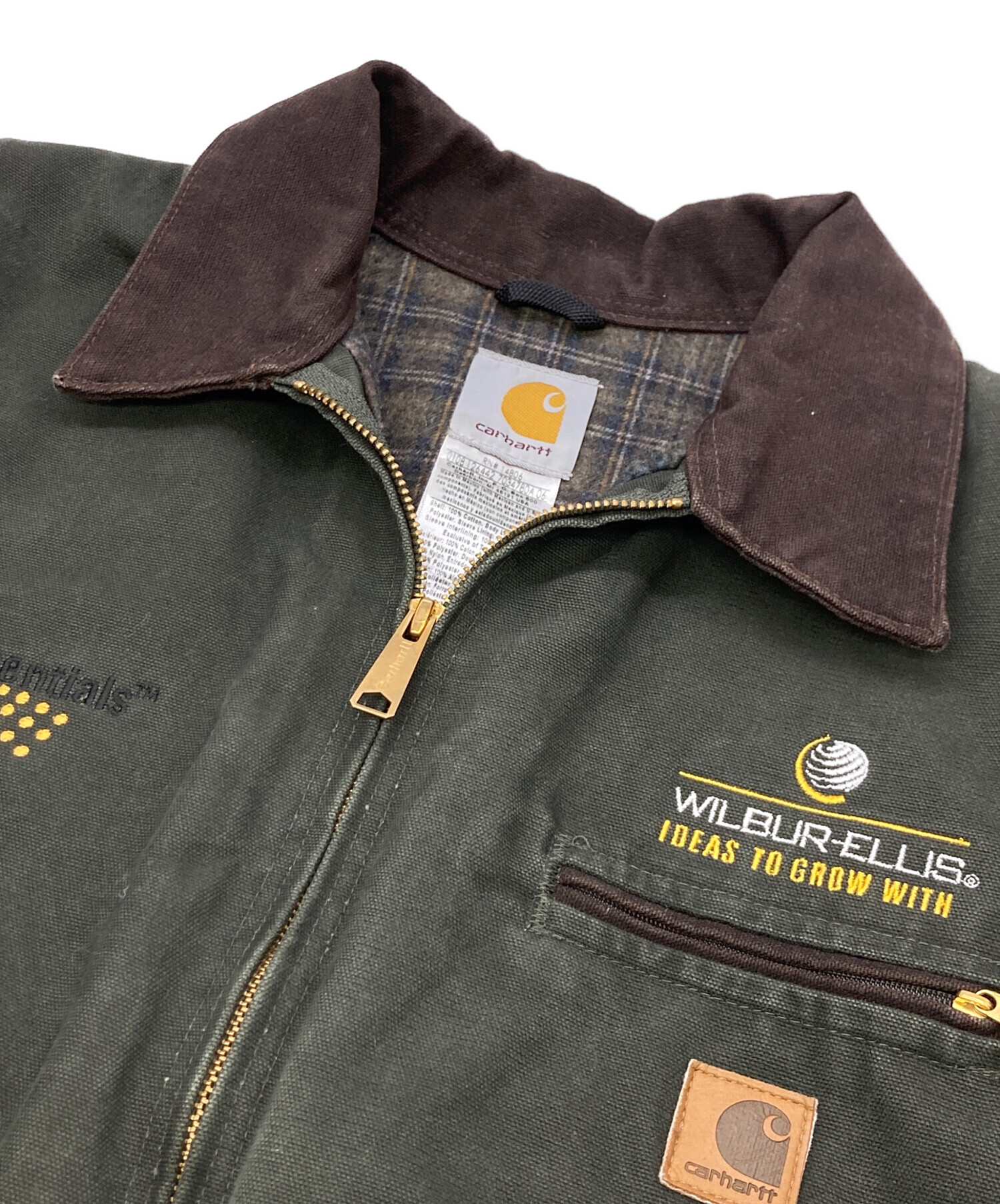 中古・古着通販】CarHartt (カーハート) 企業ロゴ刺繍デトロイト