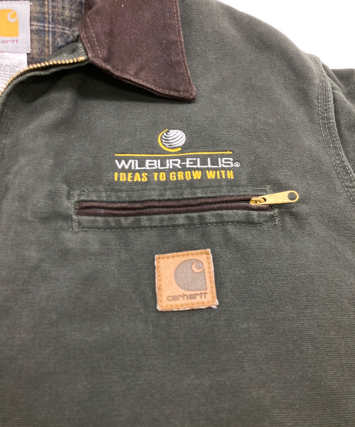 中古・古着通販】CarHartt (カーハート) 企業ロゴ刺繍デトロイト