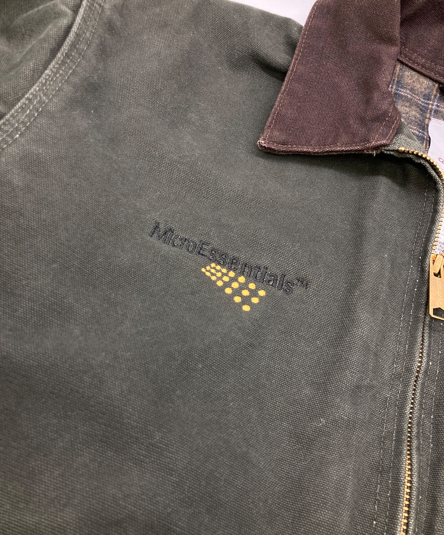 中古・古着通販】CarHartt (カーハート) 企業ロゴ刺繍デトロイト