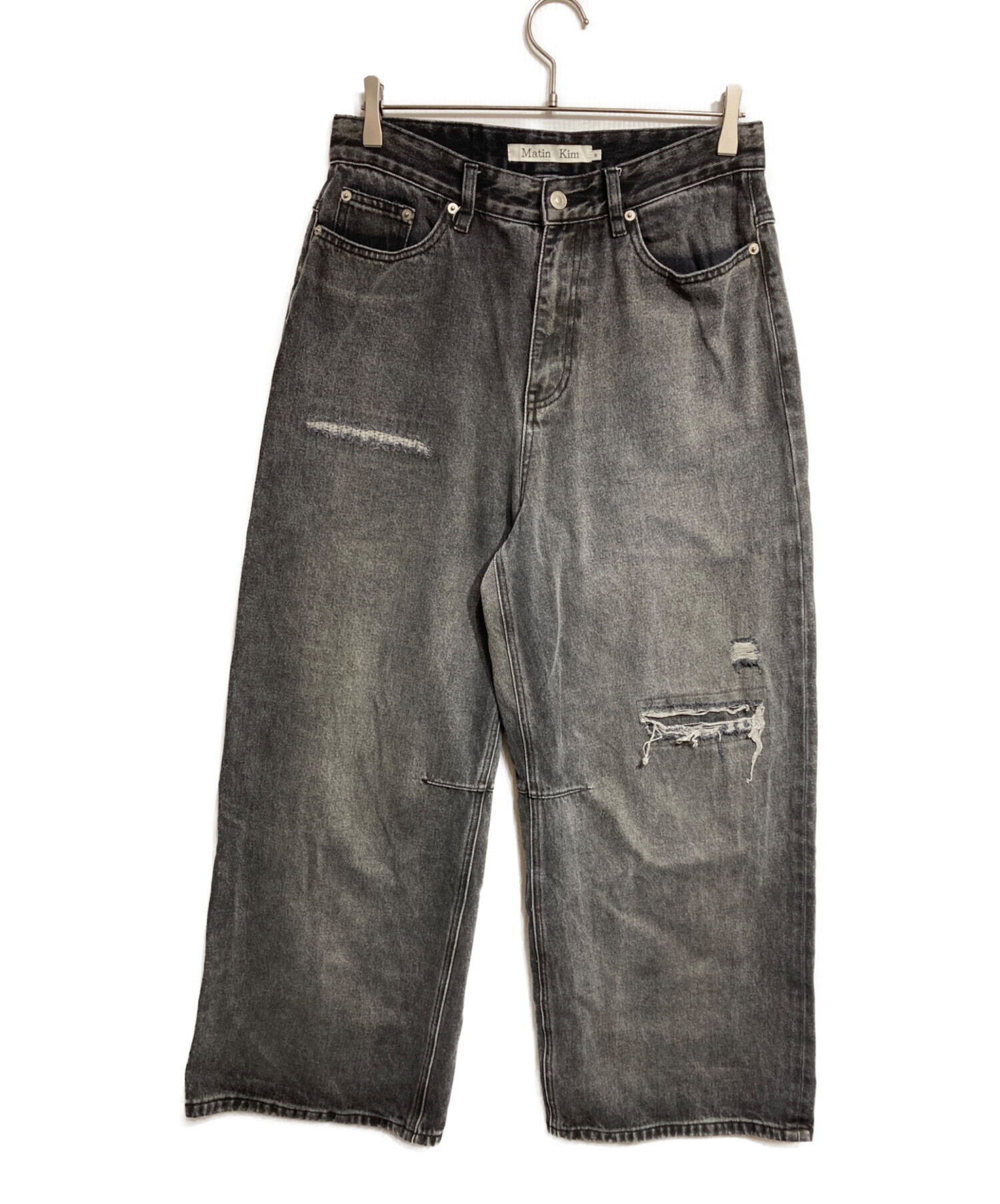 中古・古着通販】Matin Kim (マーティン・キム) Distressed baggy