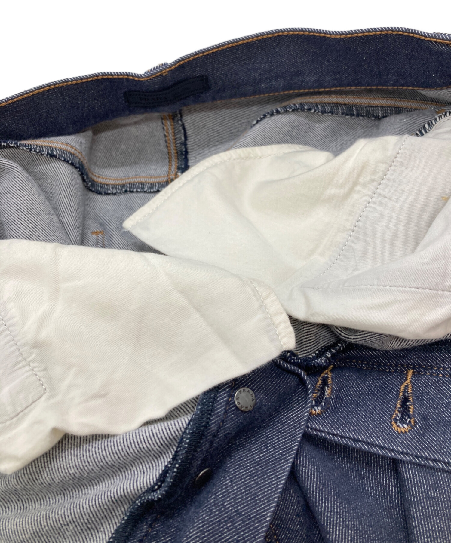 中古・古着通販】PRADA (プラダ) スリムフィットデニムパンツ/Slim-fit