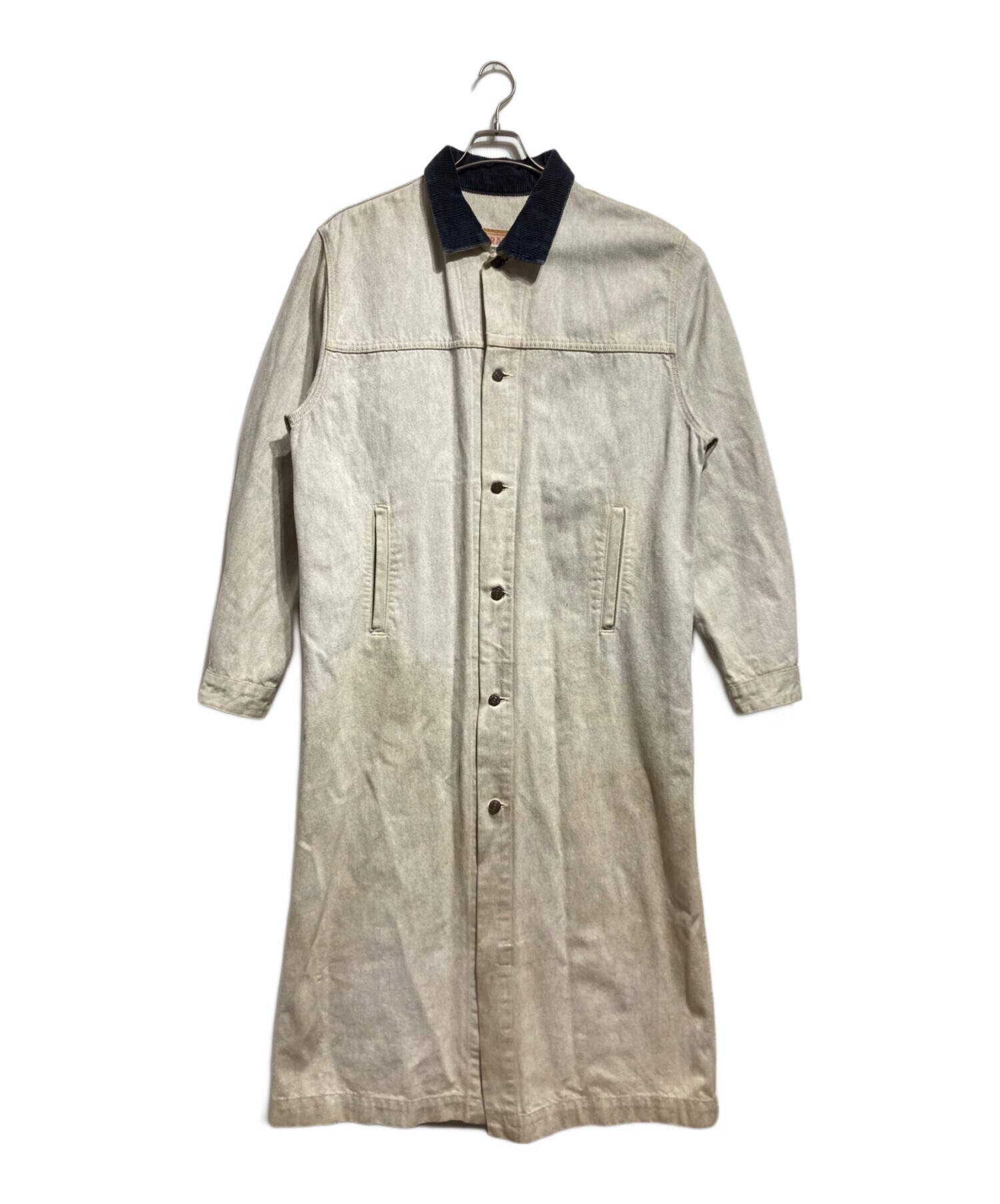 Levi’s 90s USA製　デニムロングコート　コーデュロイ 中古・古着通販】LEVI'S (リーバイス) USA製デニムロングコート/Long