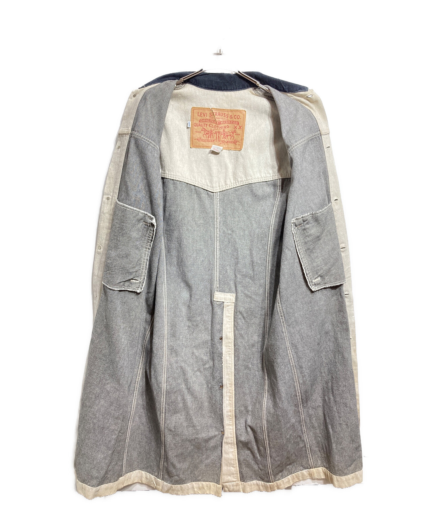 中古・古着通販】LEVI'S (リーバイス) USA製デニムロングコート/Long