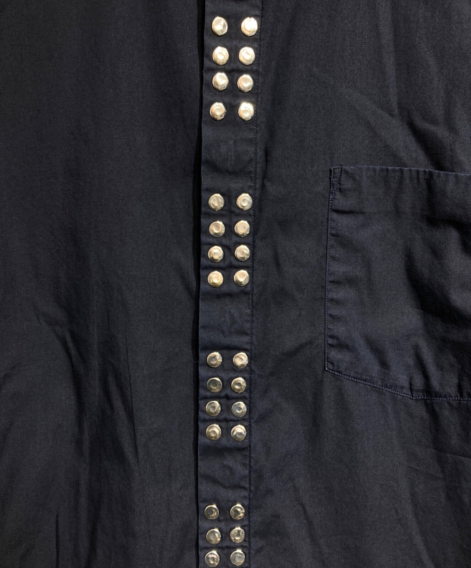 COMME des GARÇONS HOMME PLUS 長袖シャツ　スタッズ 中古・古着通販】COMME des GARCONS HOMME PLUS EVERGREEN ガーメント