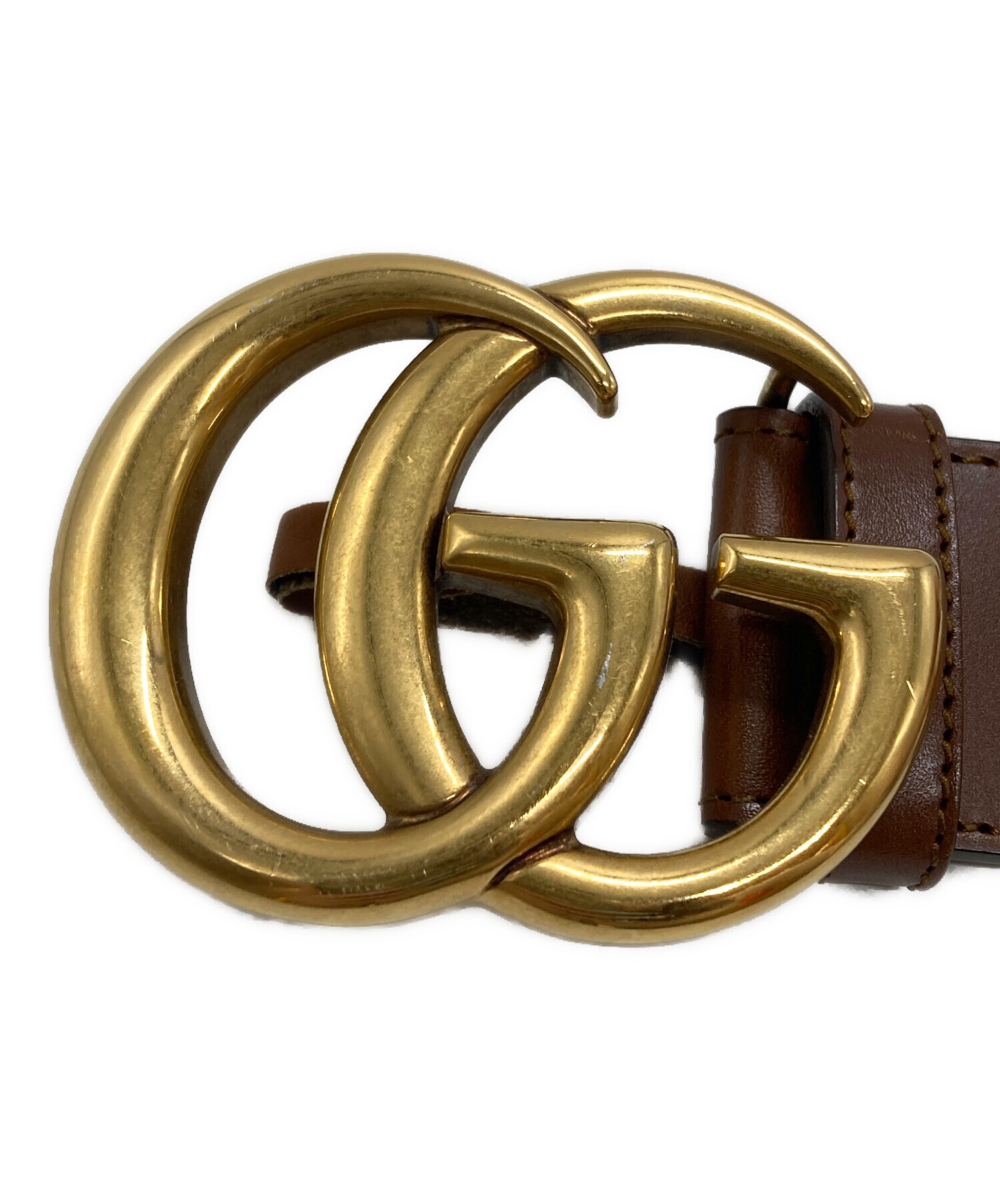 中古・古着通販】GUCCI (グッチ) シェリーライン GGマーモント ベルト