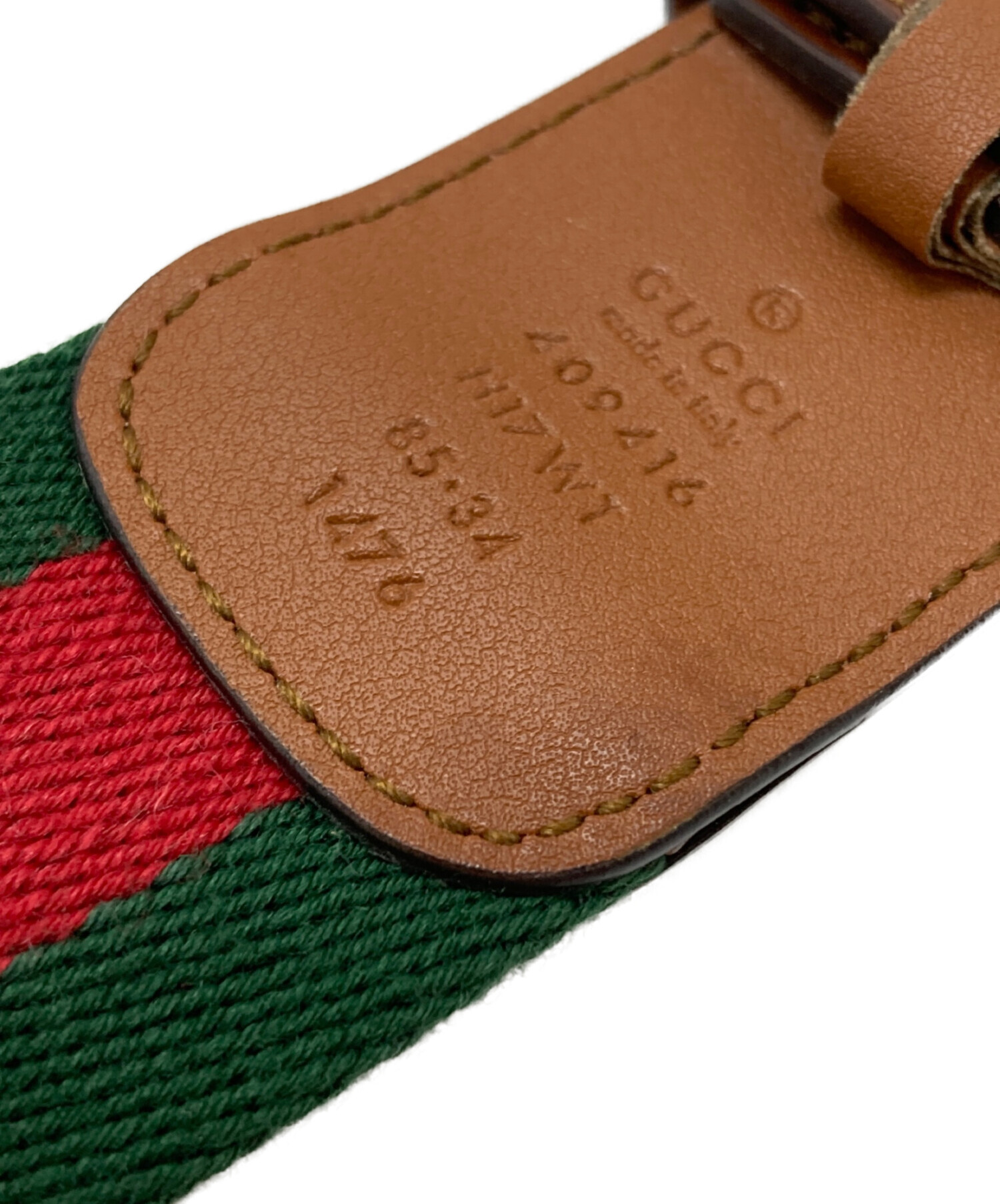 中古・古着通販】GUCCI (グッチ) シェリーライン GGマーモント ベルト