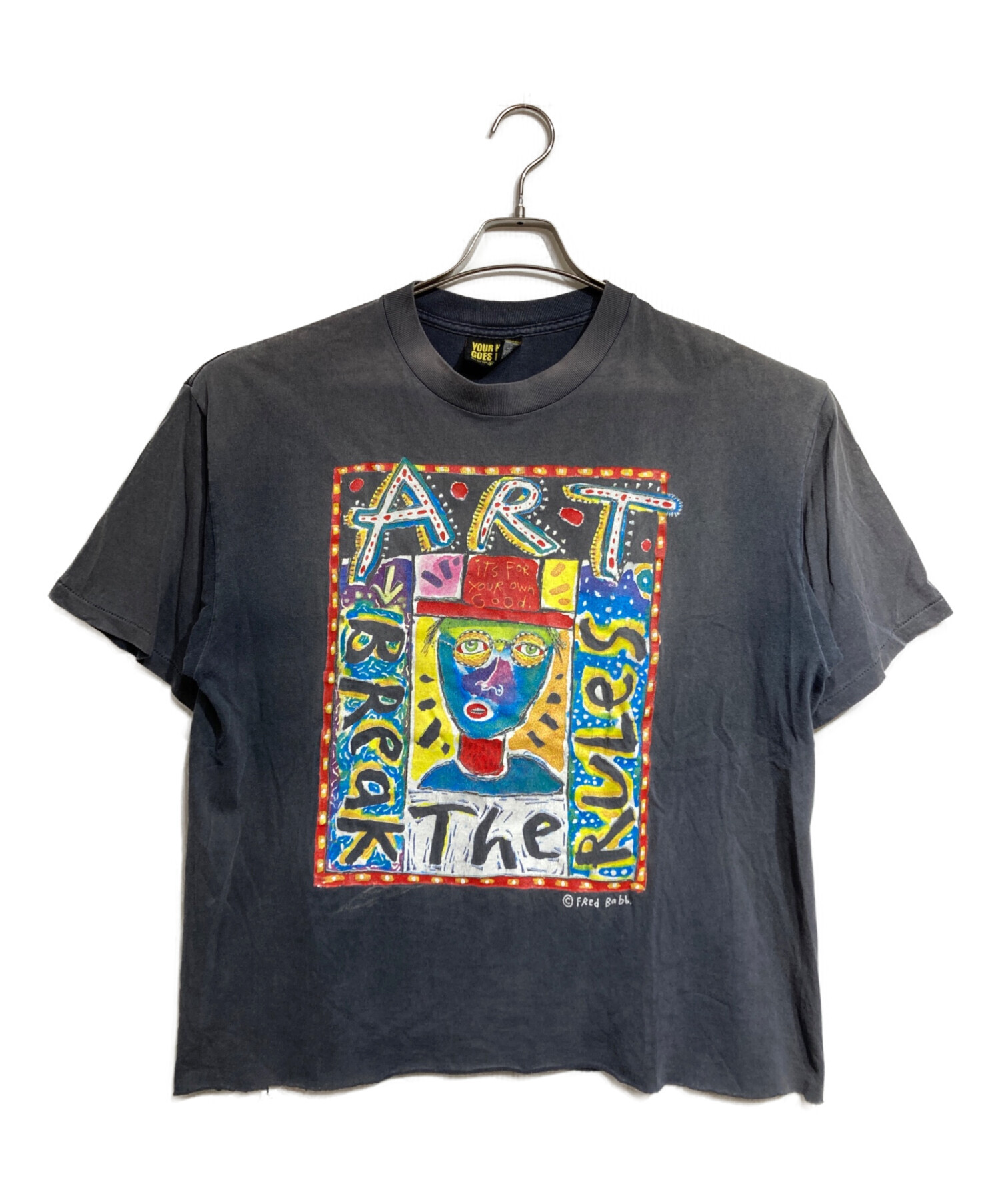 中古・古着通販】Fred Babb (フレッドバブ) アートプリントTEE/Art