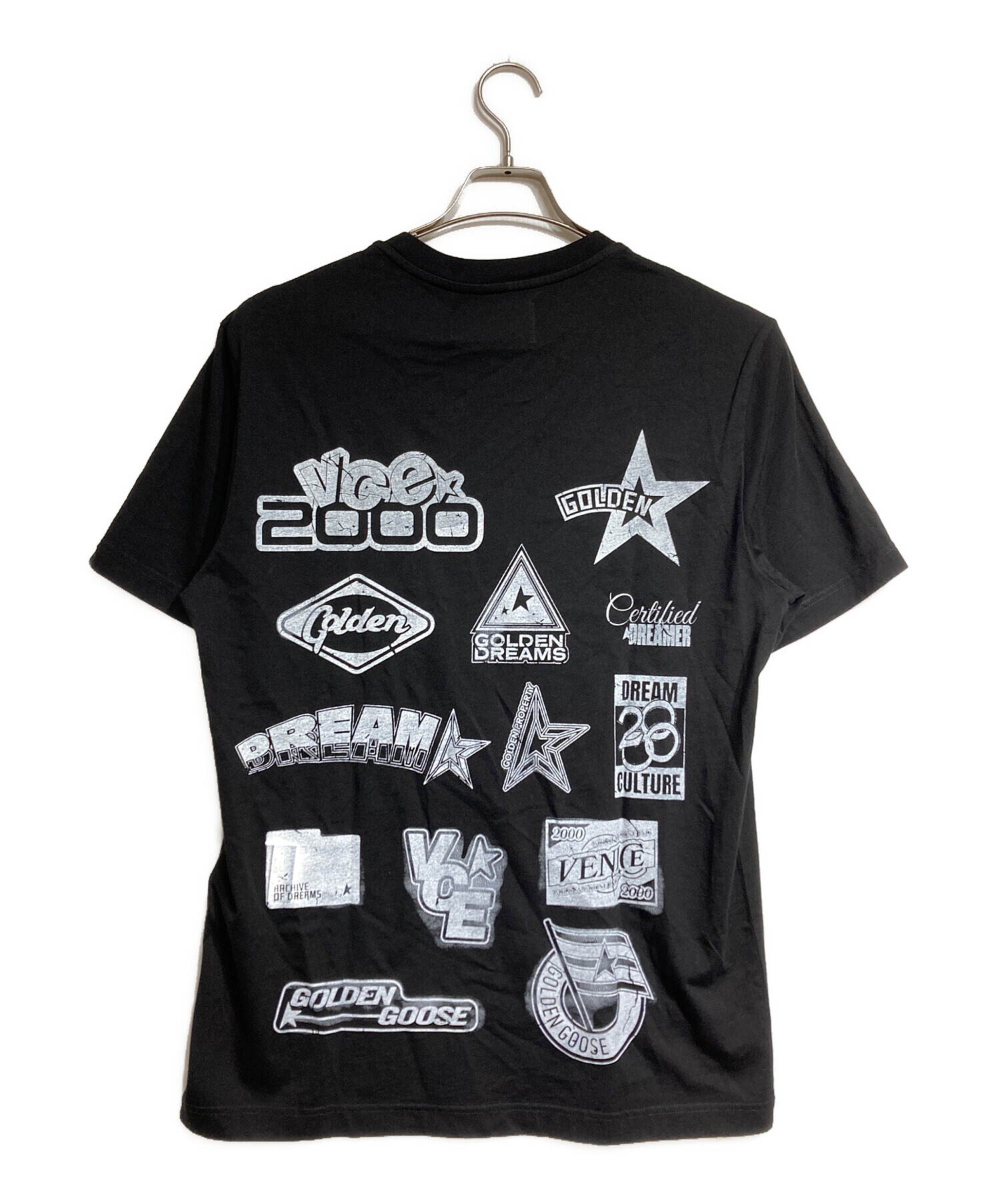 中古・古着通販】GOLDEN GOOSE (ゴールデングース) スターロゴ Tシャツ