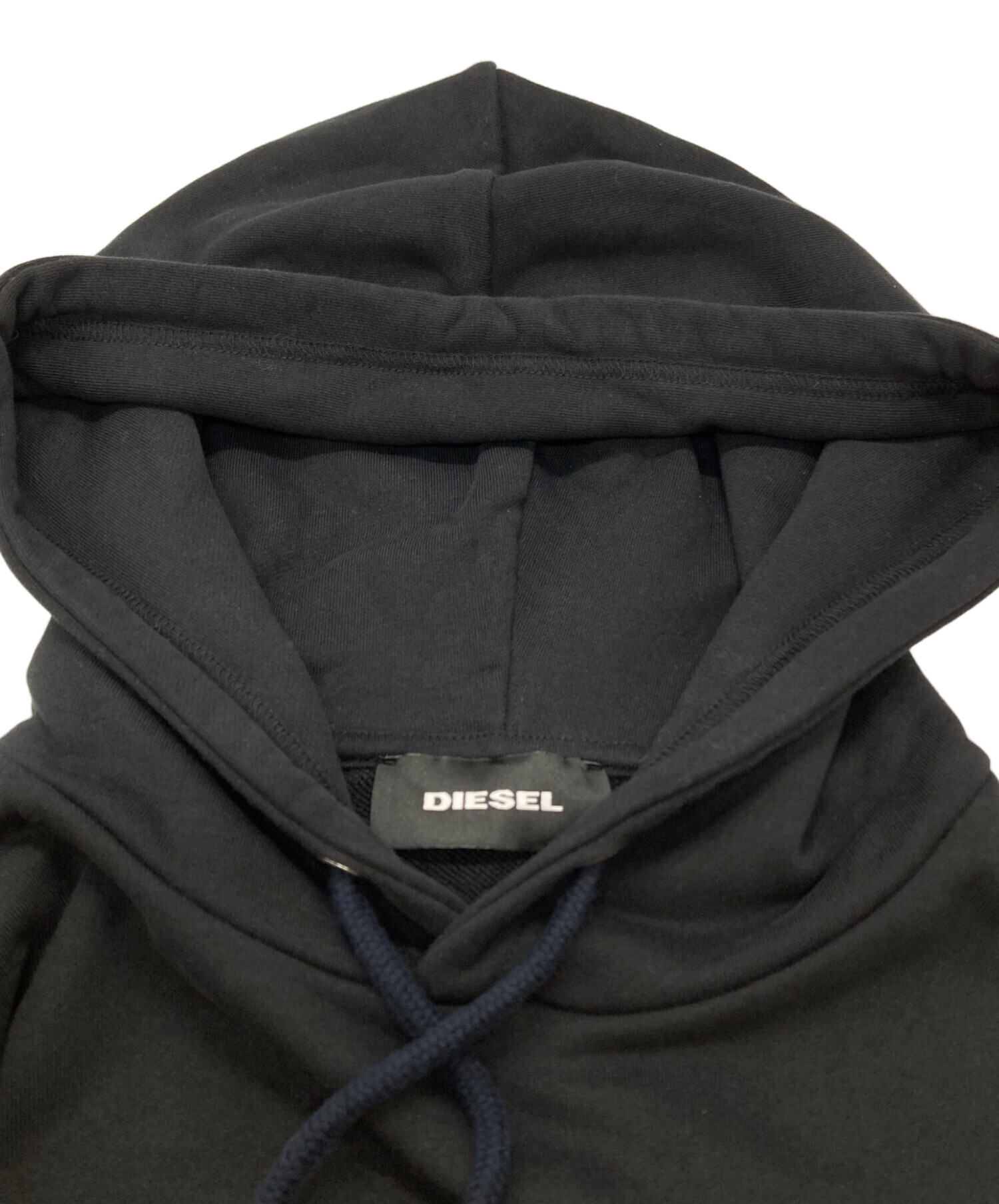 中古・古着通販】DIESEL (ディーゼル) S-GIRK-HOOD-N4 ブラック サイズ