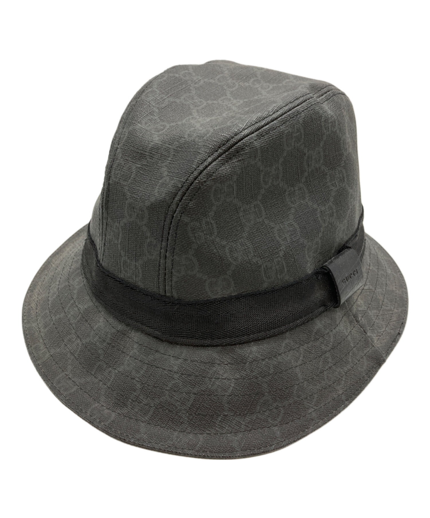 中古・古着通販】GUCCI (グッチ) GGグッチシマPVCコーティングハット