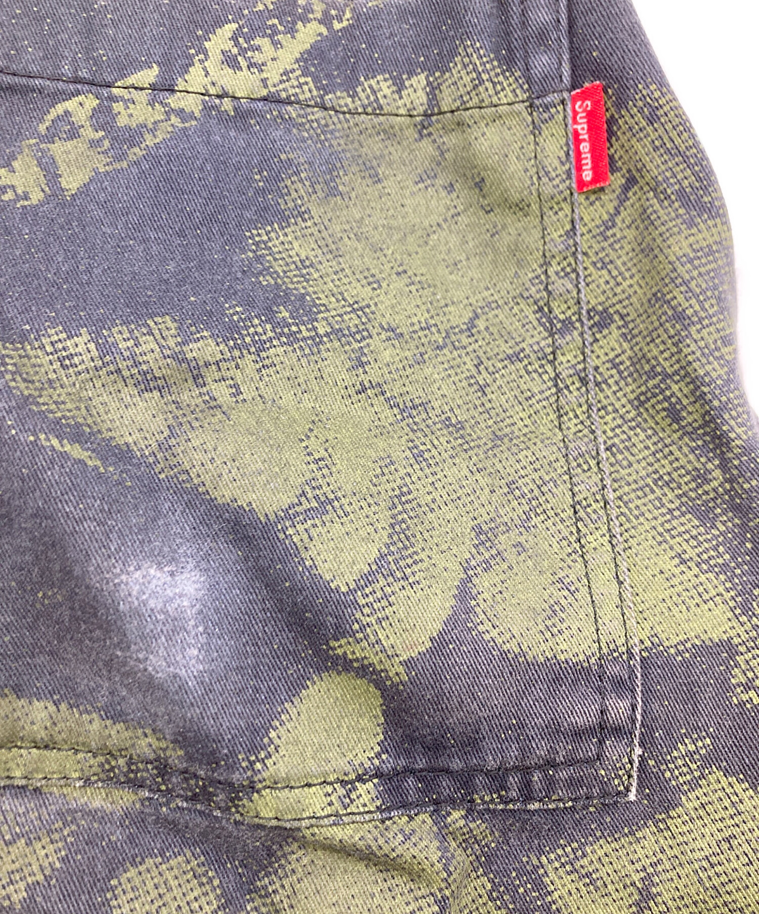 中古・古着通販】Supreme (シュプリーム) MALCOLM X SHORTS グリーン