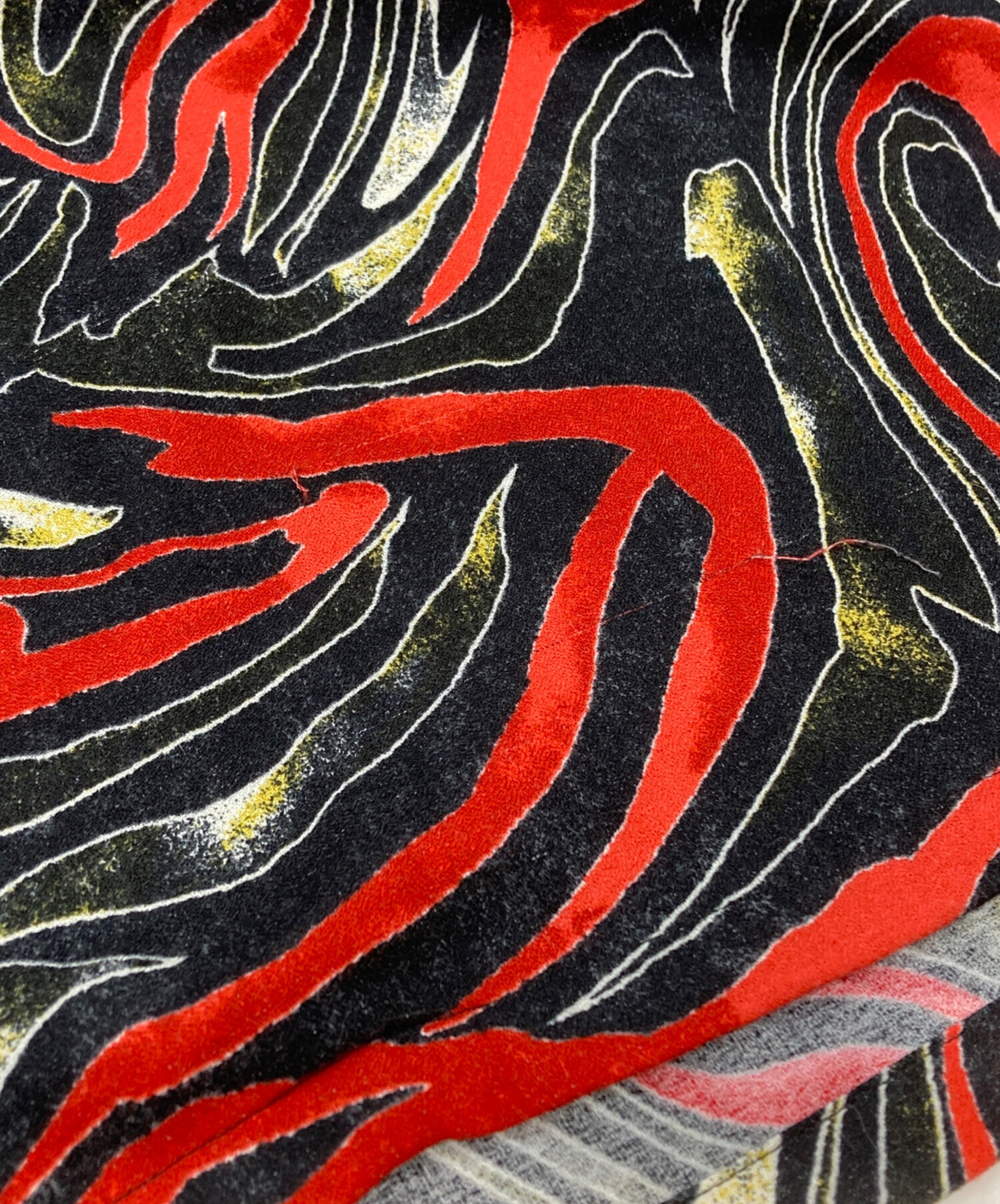 中古・古着通販】CALEE (キャリー) CAMO PATTERN OPEN COLLAR SH