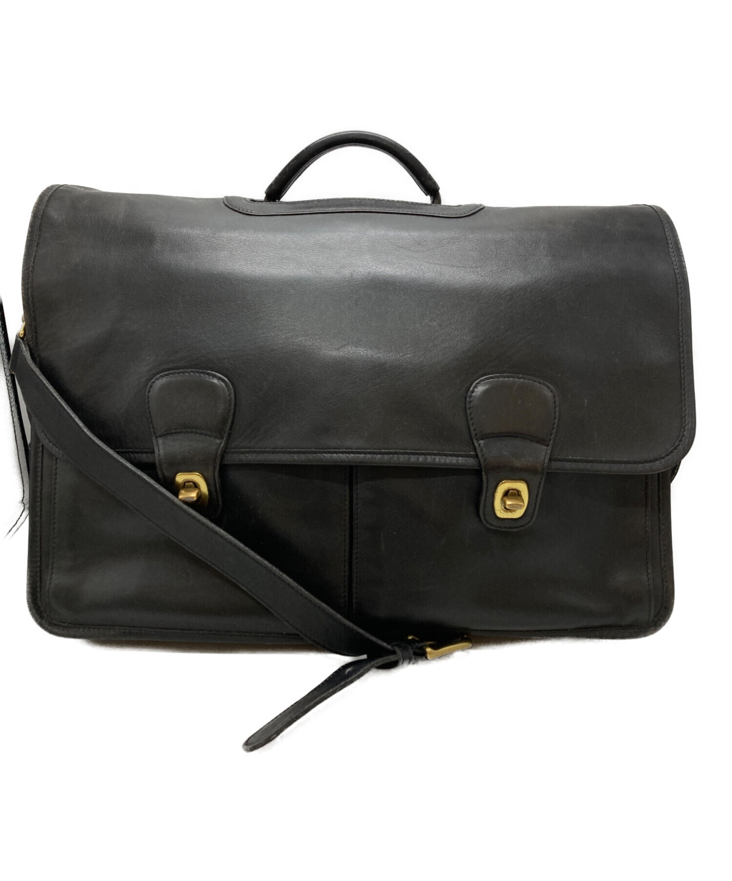 中古・古着通販】COACH (コーチ) ターンロックレザーフラップ