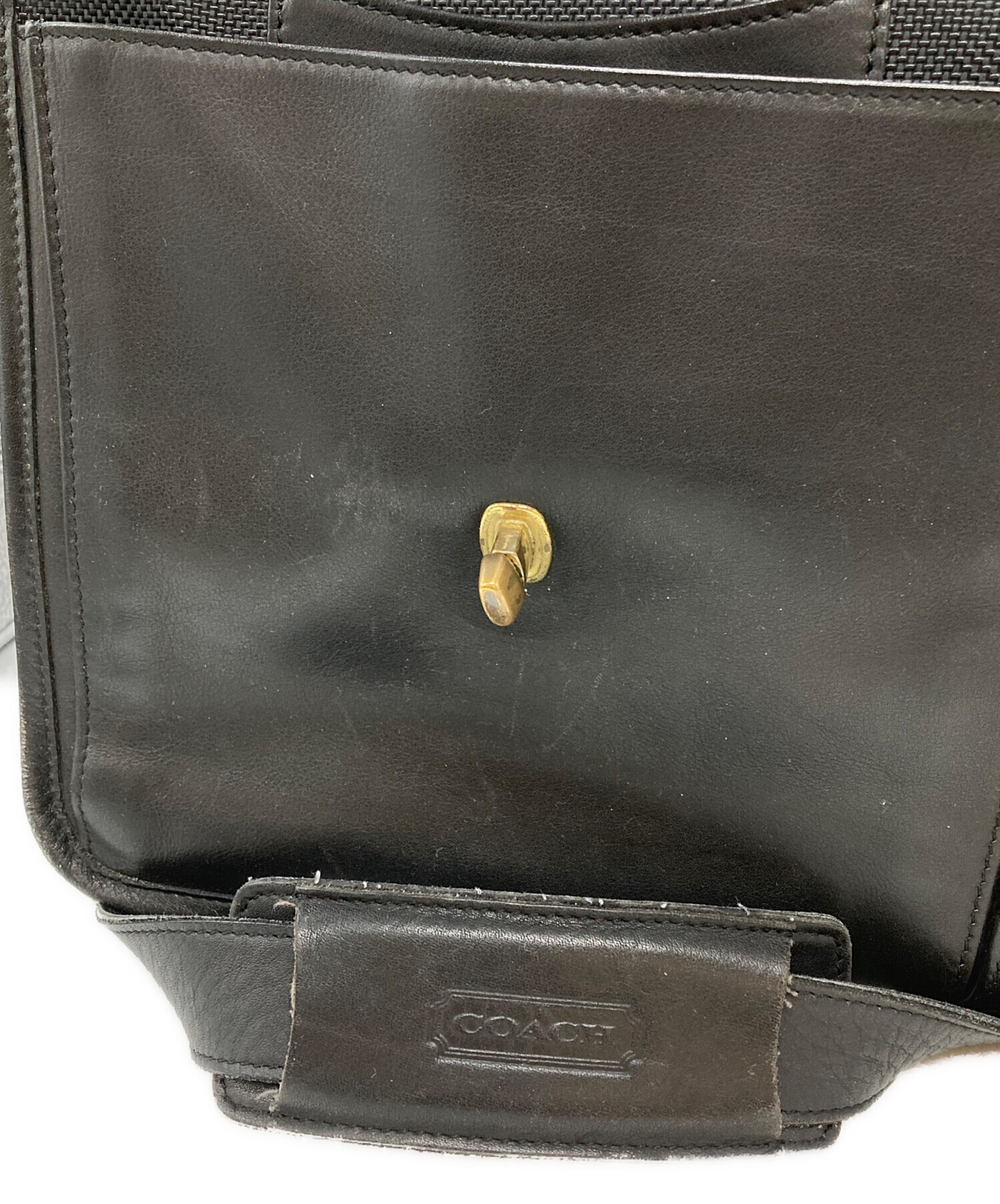 中古・古着通販】COACH (コーチ) ターンロックレザーフラップ