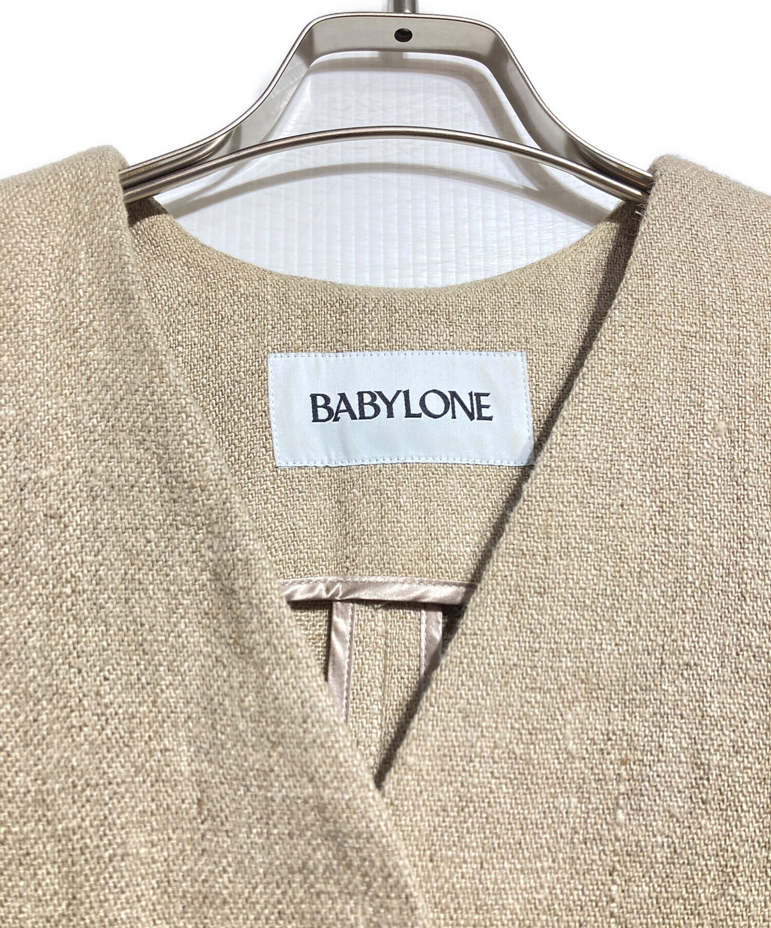 中古・古着通販】BABYLONE (バビロン) クレープリネンジレ/Crepe linen