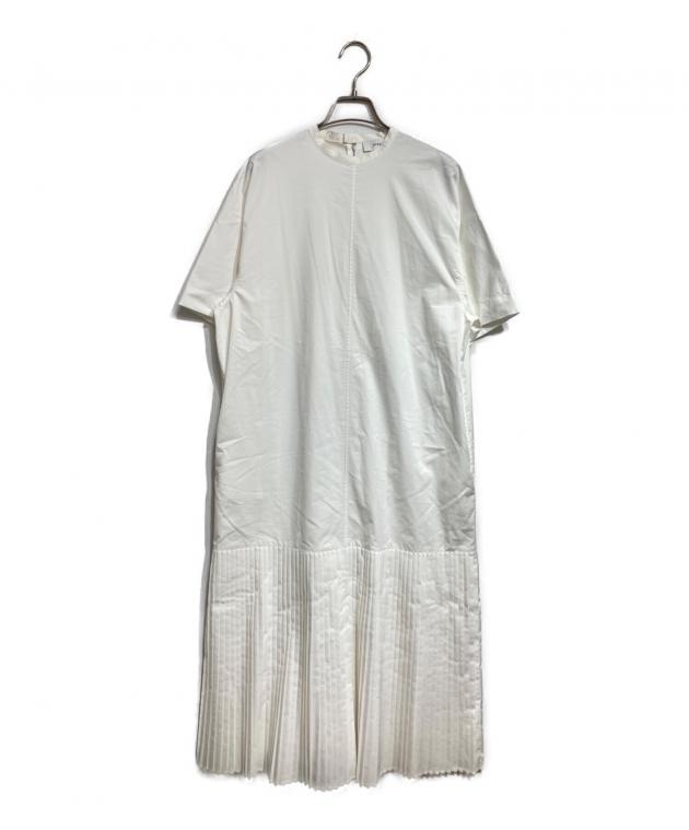 HYKE/ハイク/プリーツシャツドレス/ワンピース 中古・古着通販】HYKE (ハイク) T/C PLEATED SHIRT DRESS/プリーツ