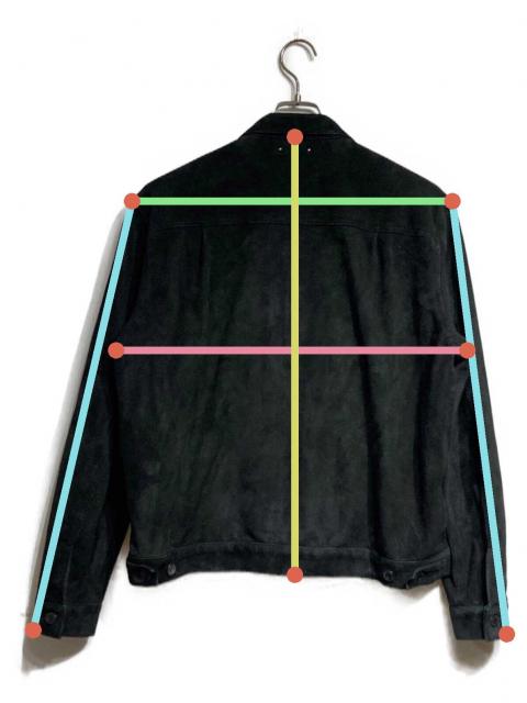 中古・古着通販】MINEDENIM (マインデニム) Sheep Suede Trucker JKT